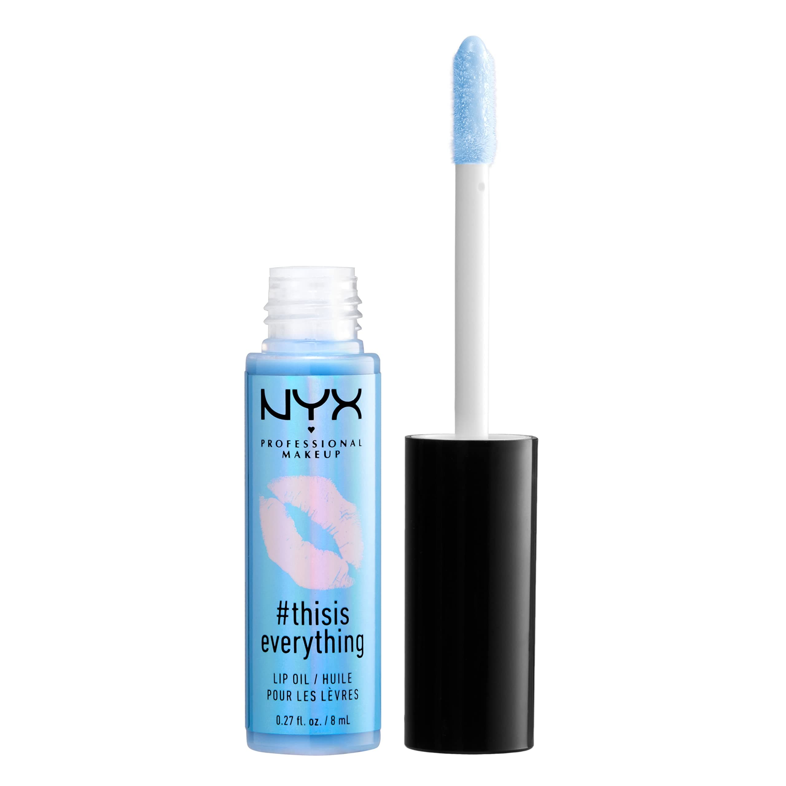NYX Professional Makeup - #THISISEVERYTHING LIP OIL - Lip oil - 02 SHEER SKY BLUE