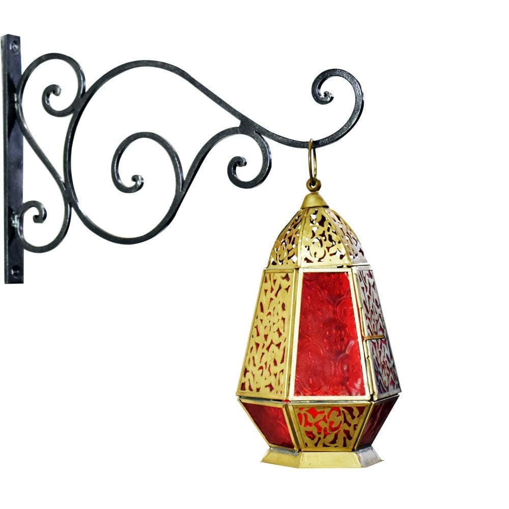 Nutech Impex Wall Bracket for Hanging Bird Feeders & Houses Planters Lanterns Wind Chimes Hanging Baskets Ornaments String Lights, As Wall Brackets & More!