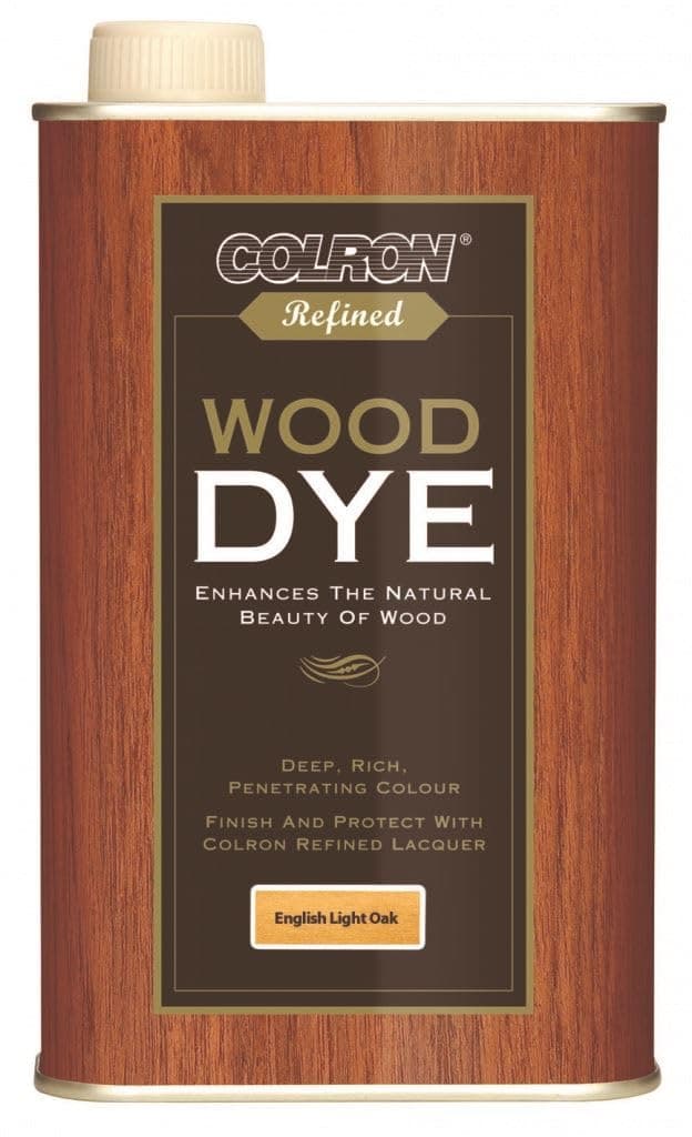Colron Refined Wood Dye 250ml English Light Oak