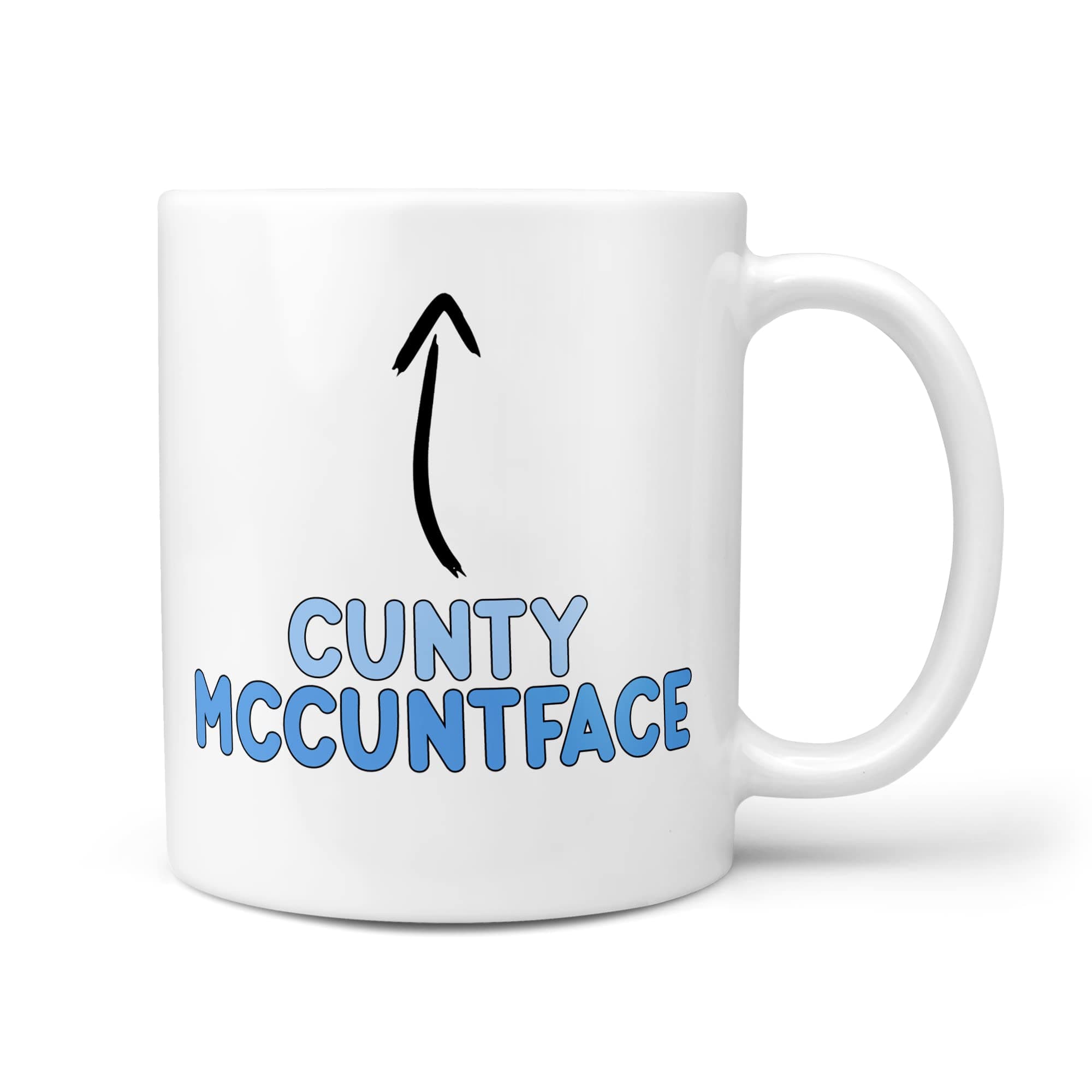 TeHeGifts Cunty McCuntface Cunt Gifts Funny 10oz Gift Mug