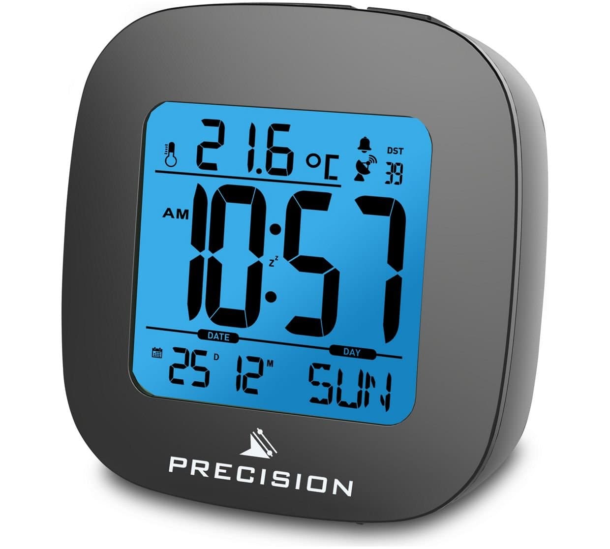 AP054 Alarm Clock, Black, One Size