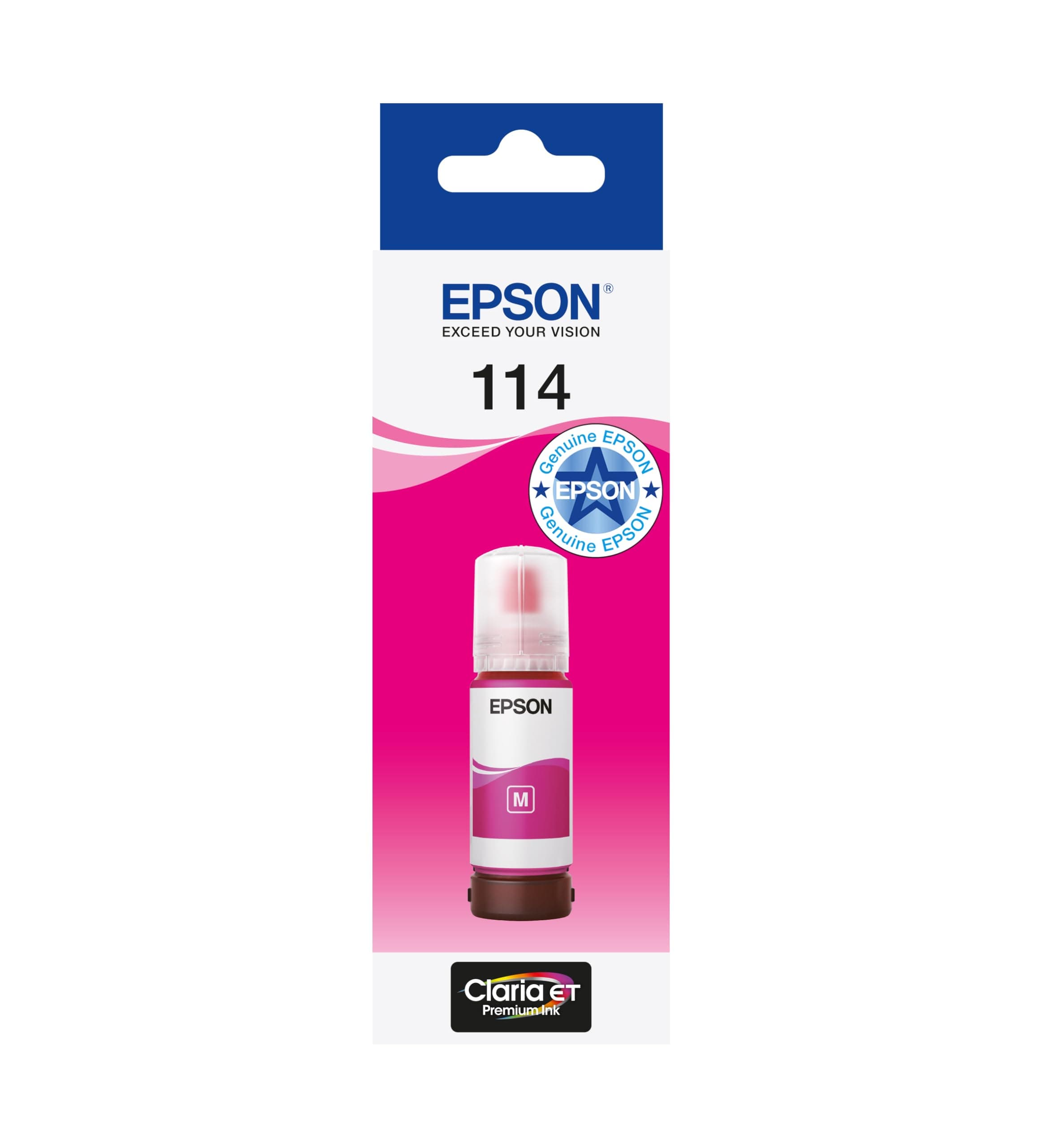 C13T07B340 Ink Magenta 70 ml Bottle EcoTank 114