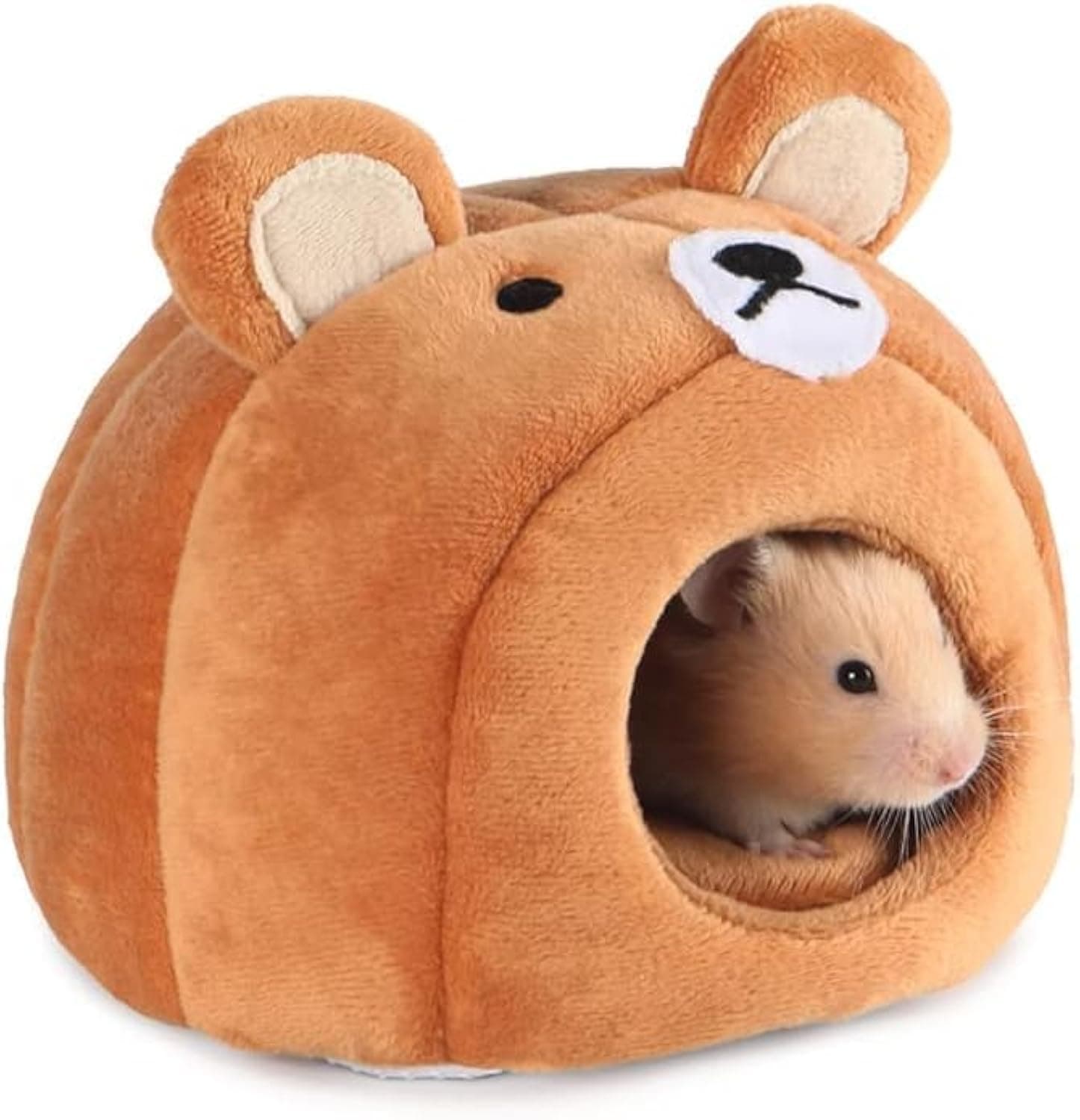 Azonee Guinea Cave Bed, Hamster Warm Bed House Resting Rabbit Sleeping Nest Cage Squirrel For Mini Small Animal Mice Sugar Glider