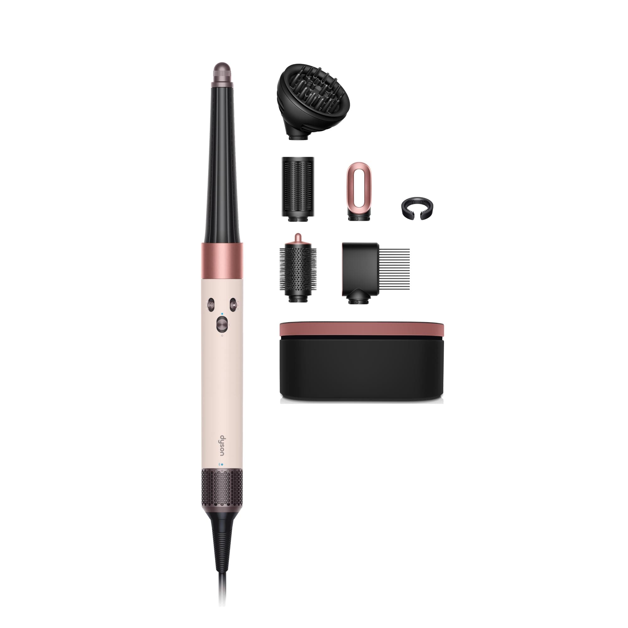 Airwrap i.d. Multi-Styler and Dryer Curly+Coily in Ceramic Pink and Rose Gold - International Version