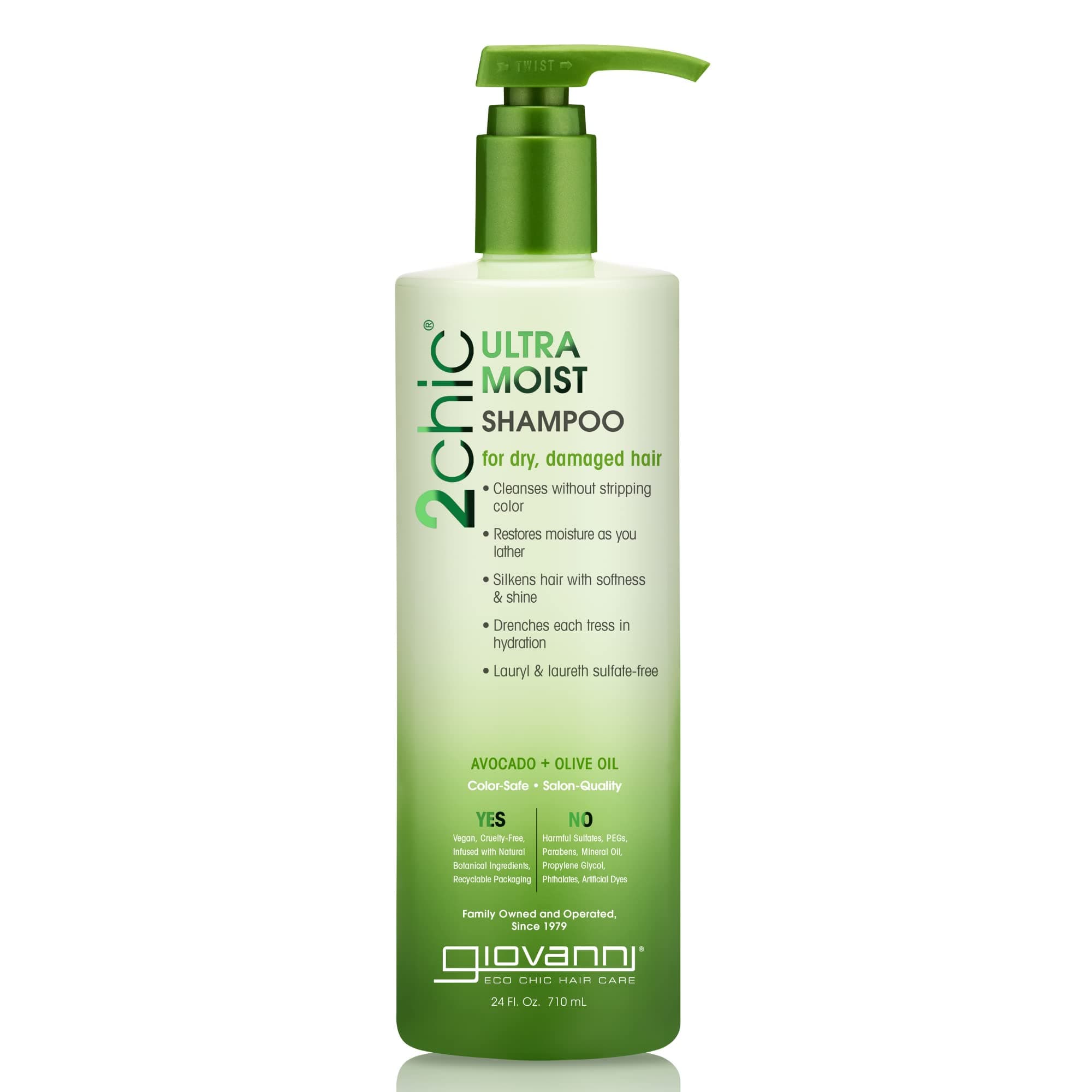 COSMETICS - Ultra-Moist Shampoo With Avocado And Olive Oil (24 Ounce)