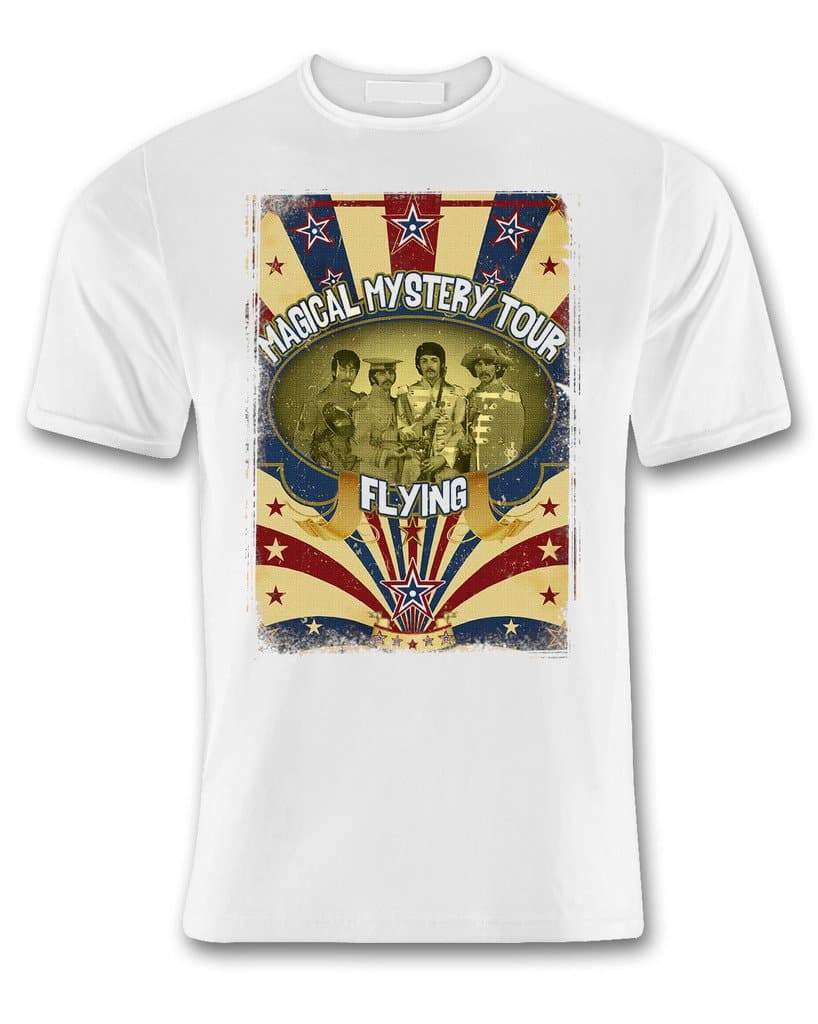 Radio Days The Beatles Magical Mystery Tour T-Shirt Sizes S to 2XL