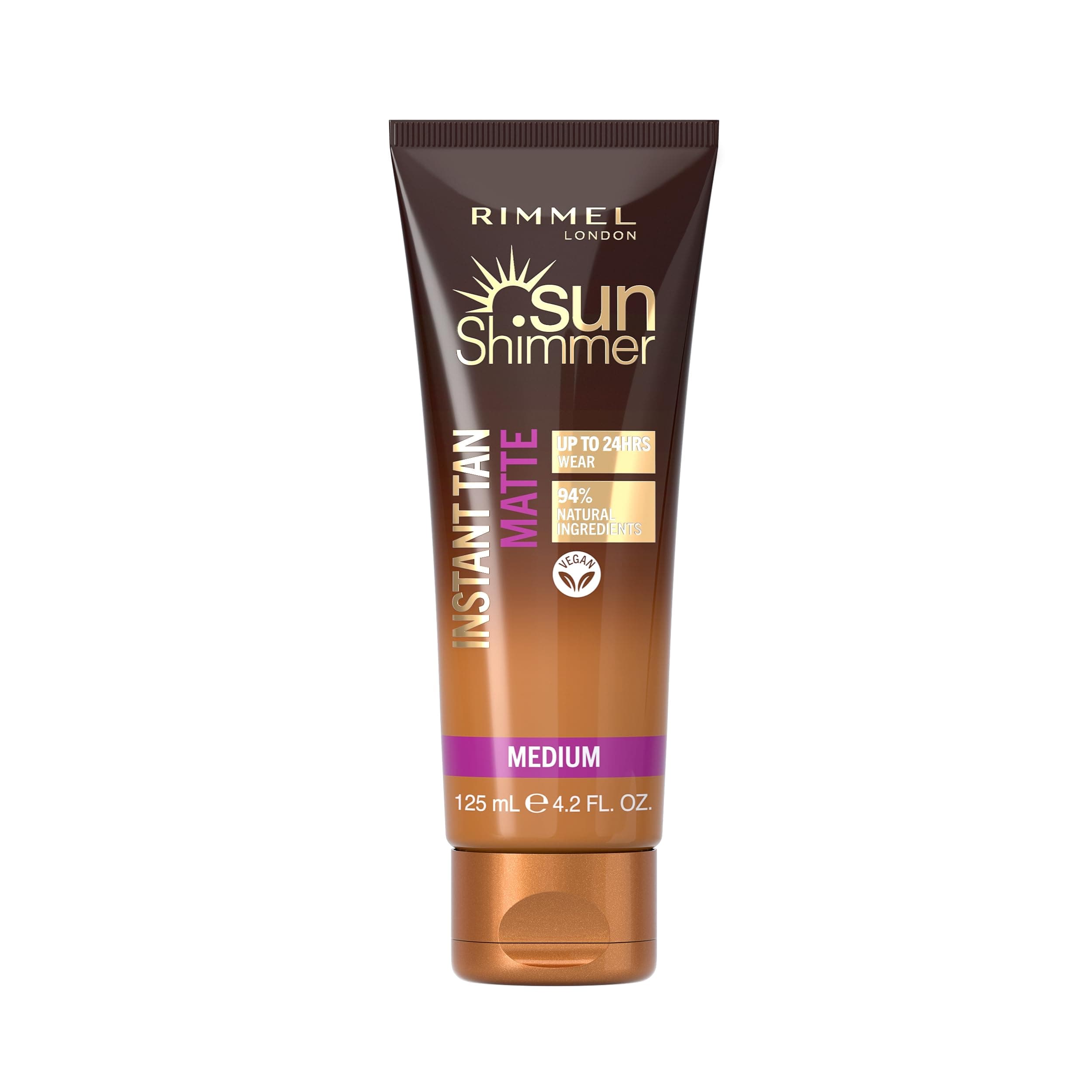 Rimmel Sunshimmer Water Resistant Instant Tan Wash Off Matte - Medium