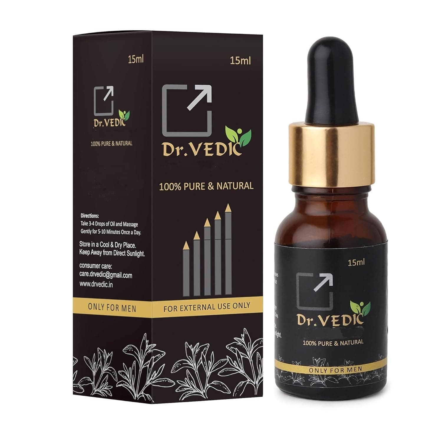 Dr Vedic 100% Pure & Natural Oil15 ml