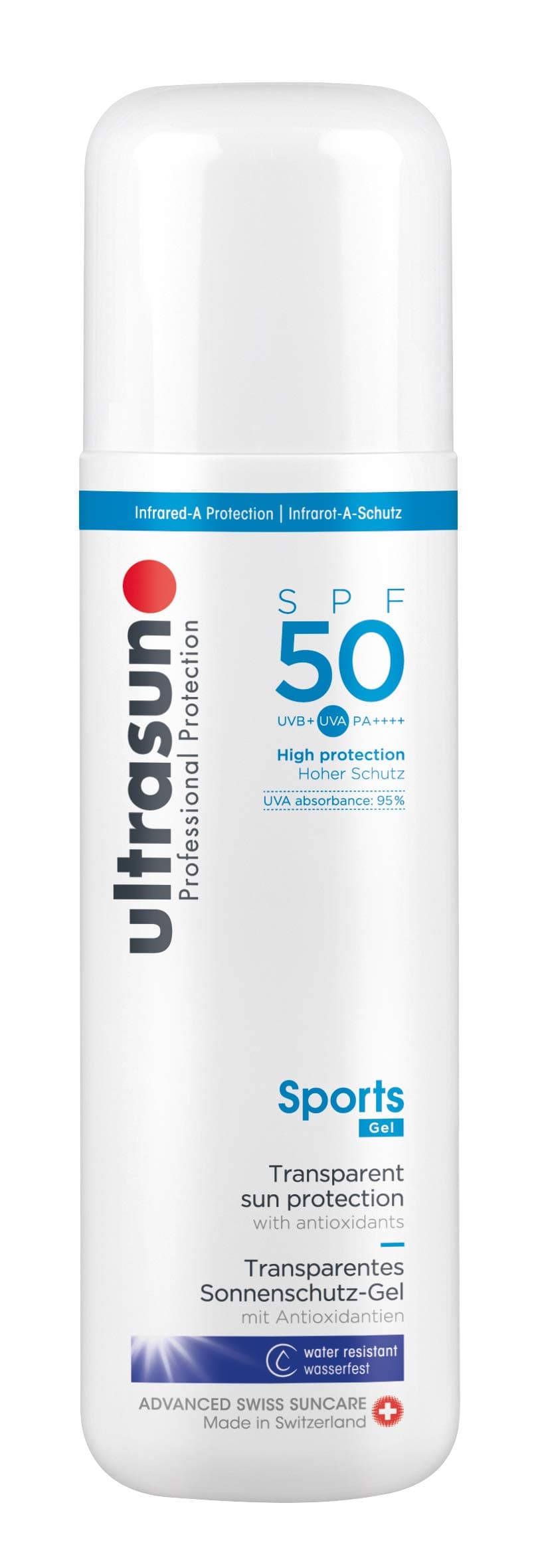 ULTRASUN SPORTS GEL SPF50 200ML