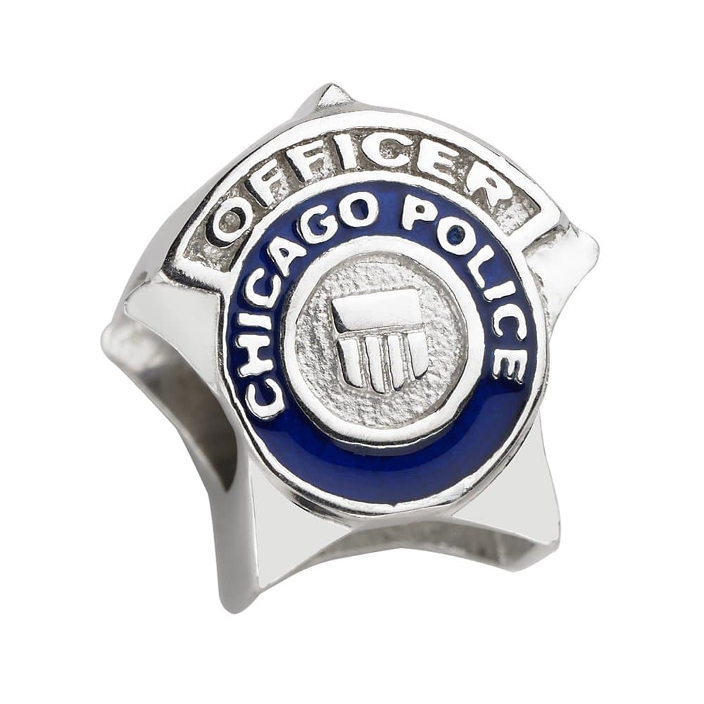 Gennaro JewelersChicago Police Charm (CPD) - Sterling Silver - Fits Pandora Bracelet