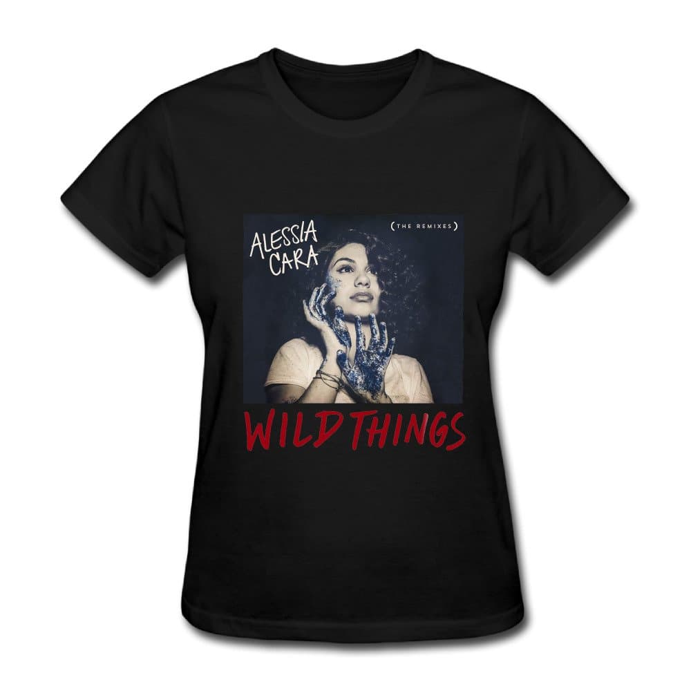 Alessia Cara Tour 2016 Wild Things Poster T Shirt For Women