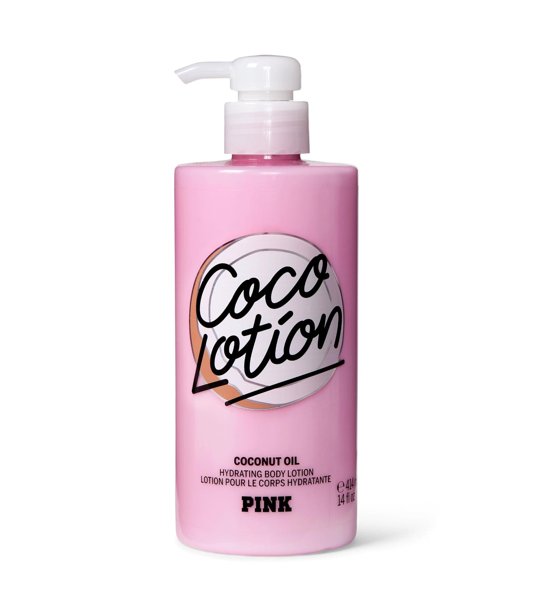 Pink Coco Lotion Coconut Oil Hydrating Body Lotion 414 ml