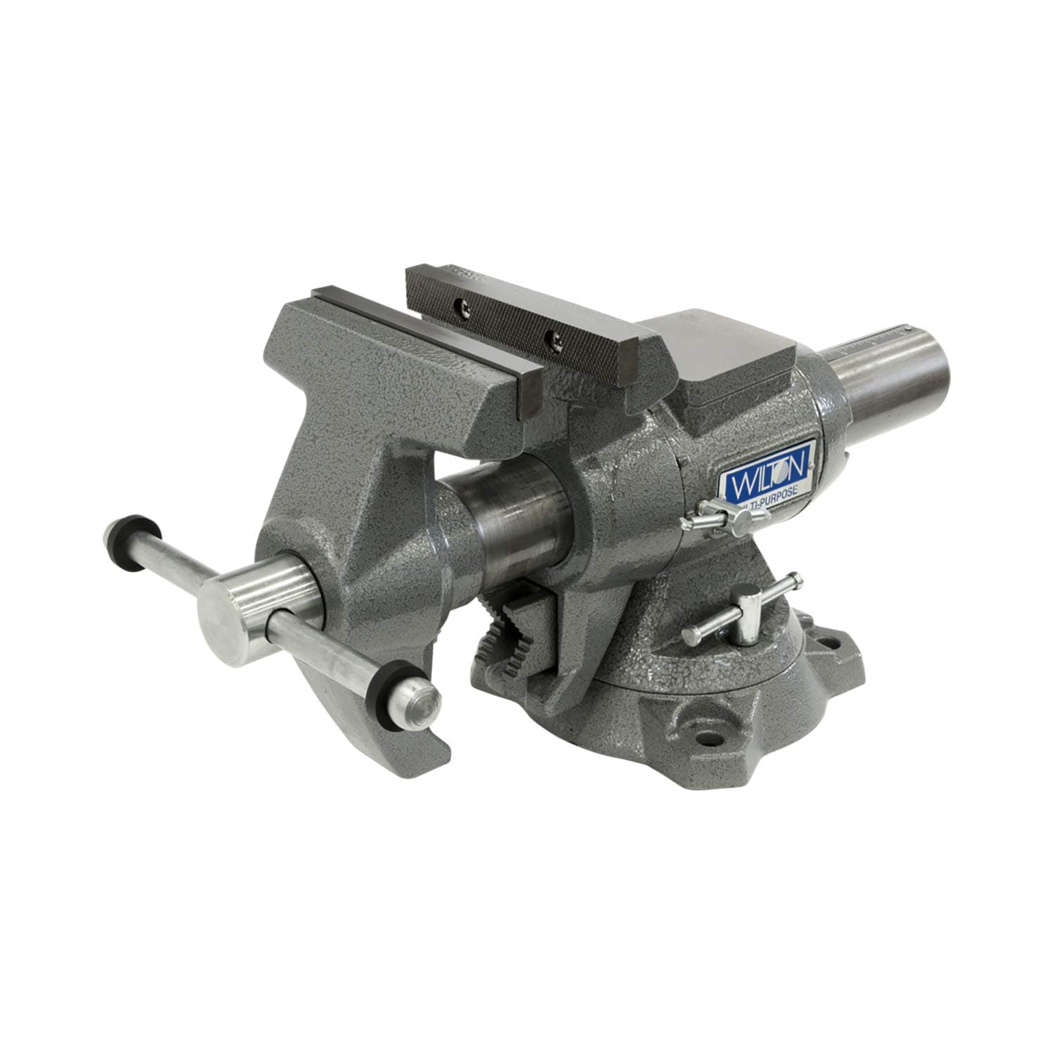 Multi-Purpose Bench Vise, 5-1/2" Jaw Width, 5" Max Jaw Opening, 2-3/4" Throat (Model 550P)