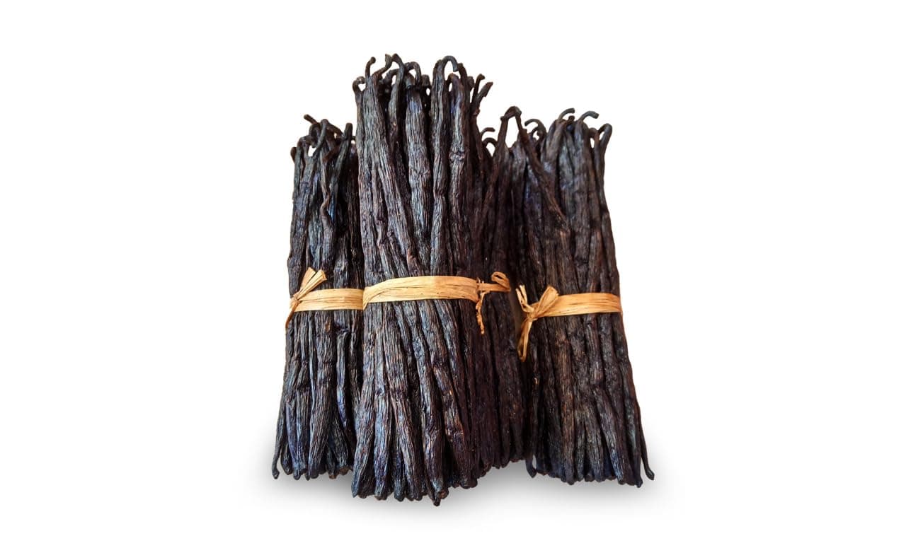 Premium Vanilla Bean Pods | 8-9 Pod Gourmet Grade A Vanilla 15cm+ | Vanilla Bean Pods Grade A Indian Whole Beans Natural Baking Extract Ice Cream Dessert Flavor Gourmet Quality (25 Gram)