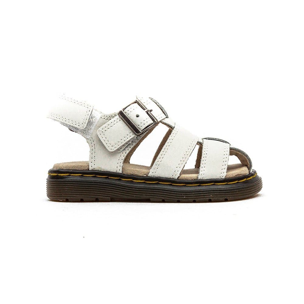 Dr. Marten Kid's Moby, White, 6 M UK/7 M US Toddler