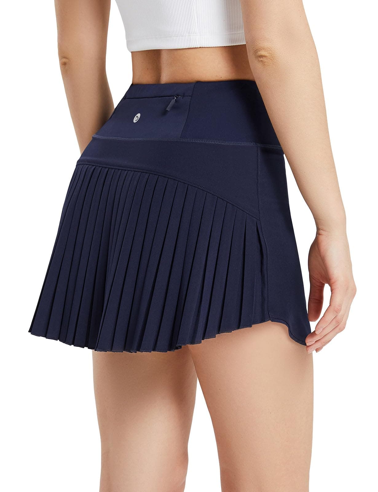 Women's Pleated Tennis Skirt Golf Skorts for Woman High Waisted Lightweight Athletic Shorts Pockets