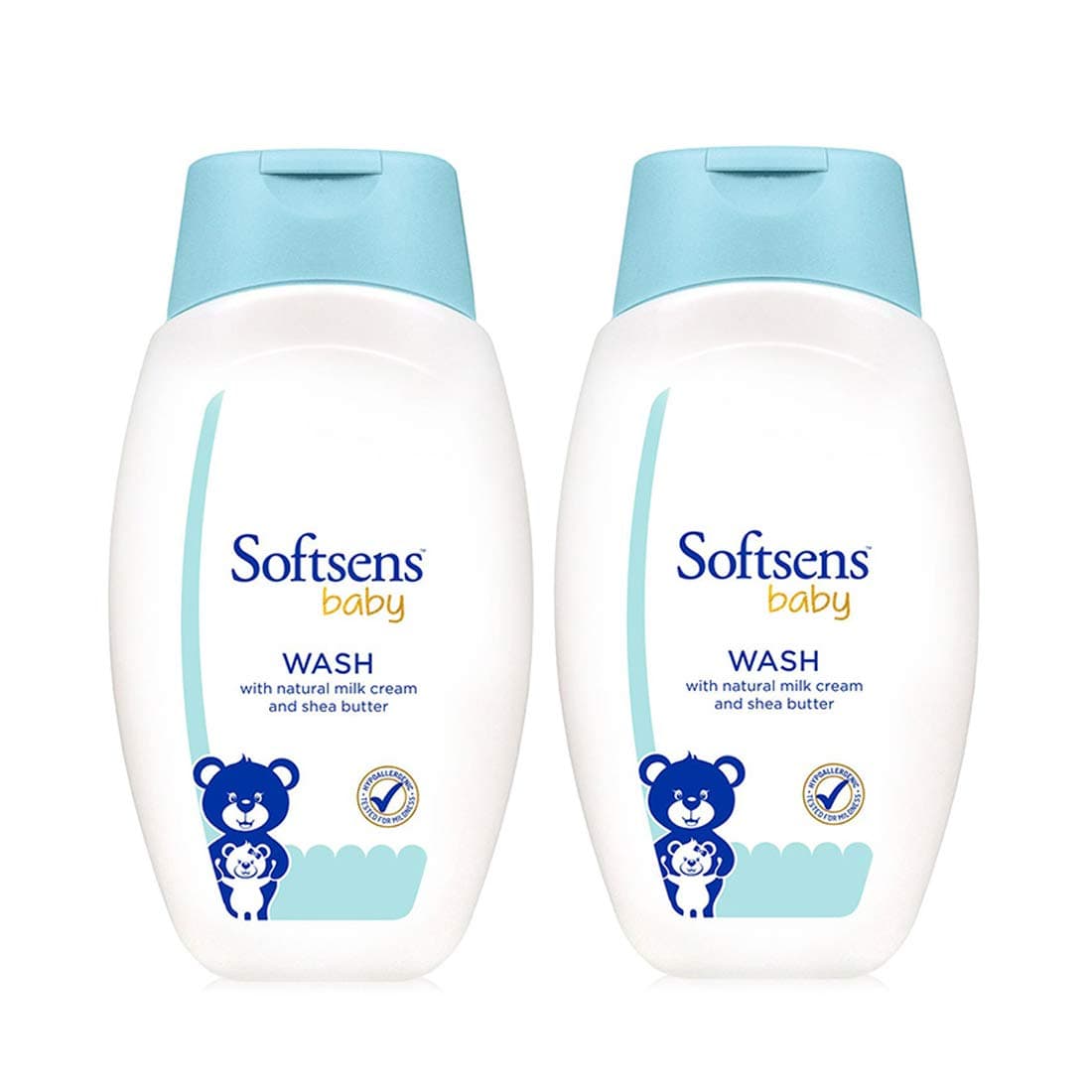 - Baby TEAR FREE Baby Wash with natural milk cream & shea butter (200ml x Pack of 2)