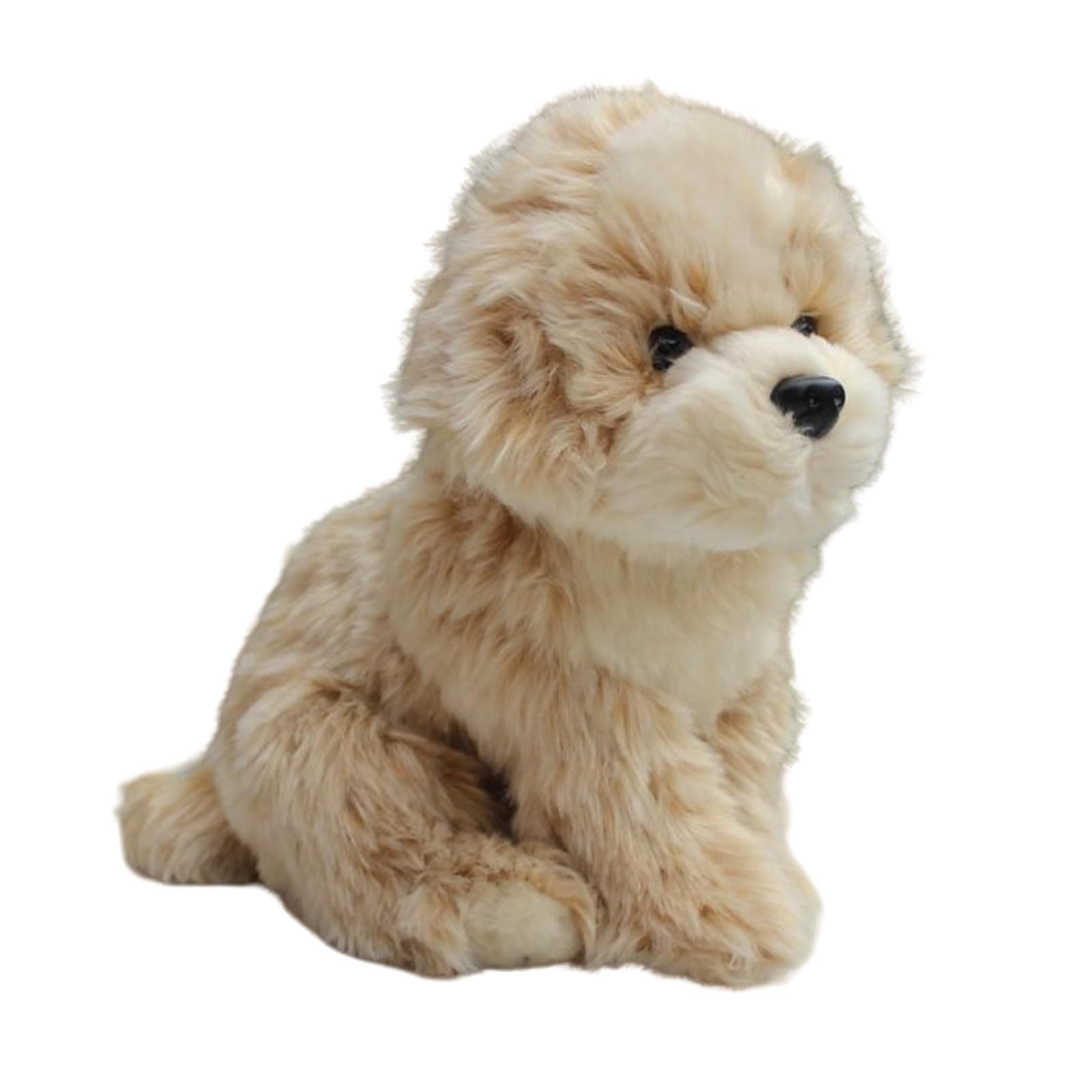 Whrigud 10.6" Realistic Shih Tzu Plush Stuffed Animal, Brown Poodle Puppy Dog...