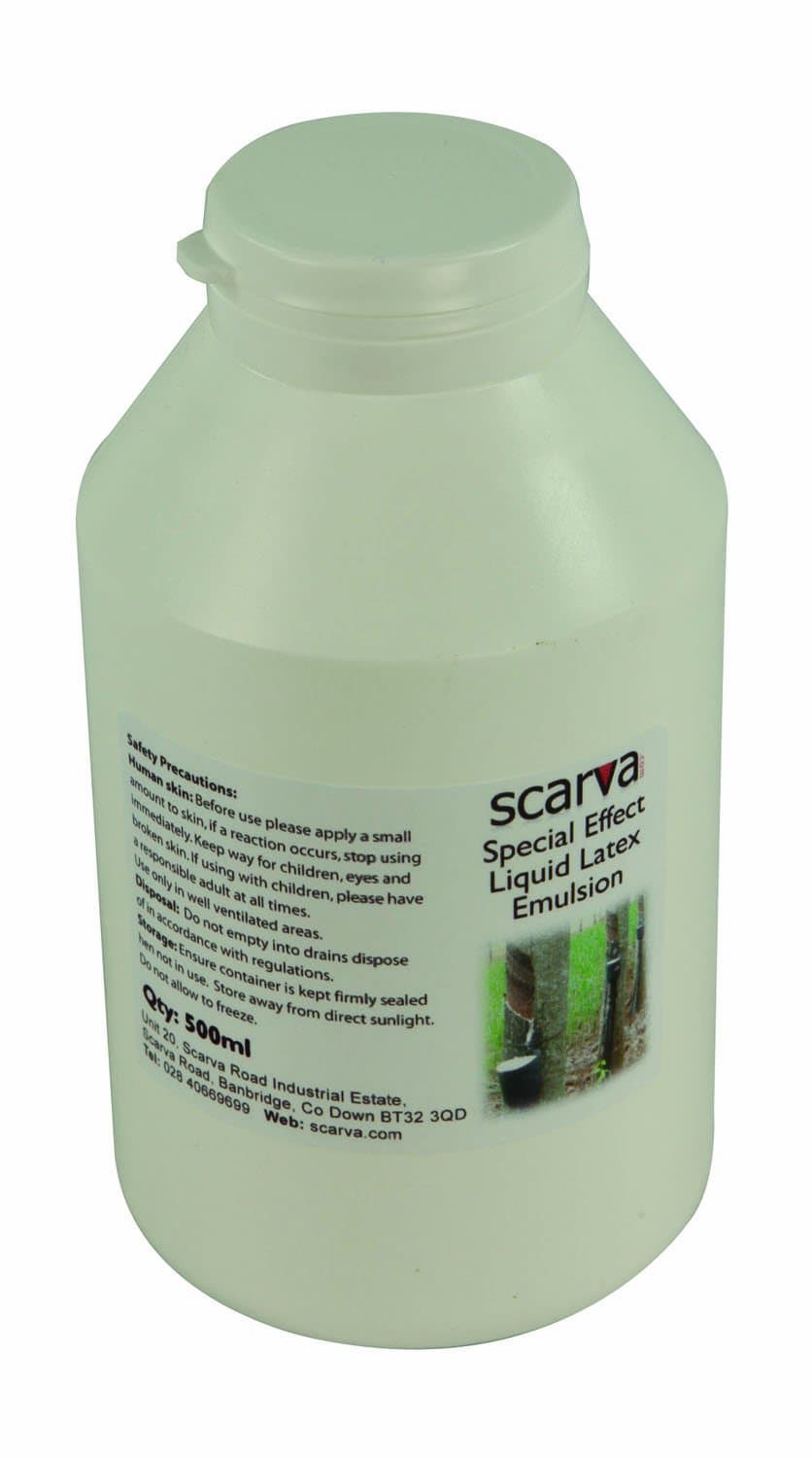 Liquid Latex for Mold - Mould Making & Special Effects - 500mls