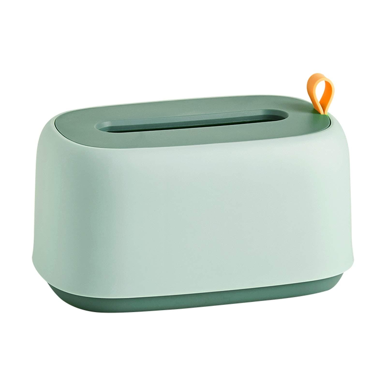 zlw-shopTissue Box Holder Tissue Dispenser Box with Multiple Usage Methods The Best Choice for Gifts Napkin Box with a Variety of Colors to Choosee Tissue Box Cover Holder (Color : Green)