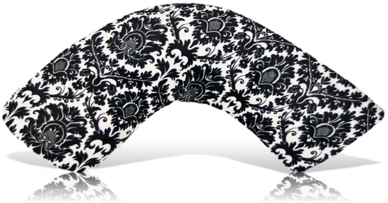 Luna Lullaby Bosom Baby Nursing Pillow, Dynasty Black