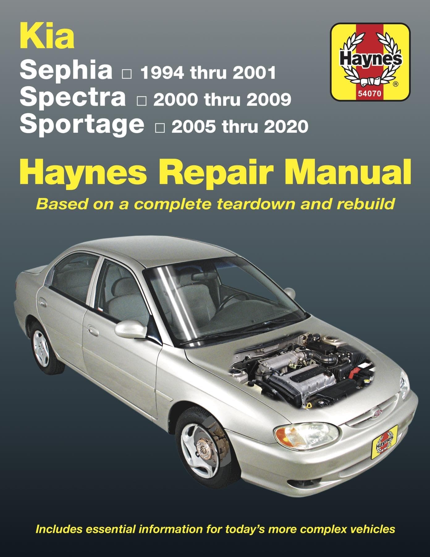 Haynes Kia Sephia (94-01),Spectra (00-09),Sportage (05-20) Manual US (Paperback)