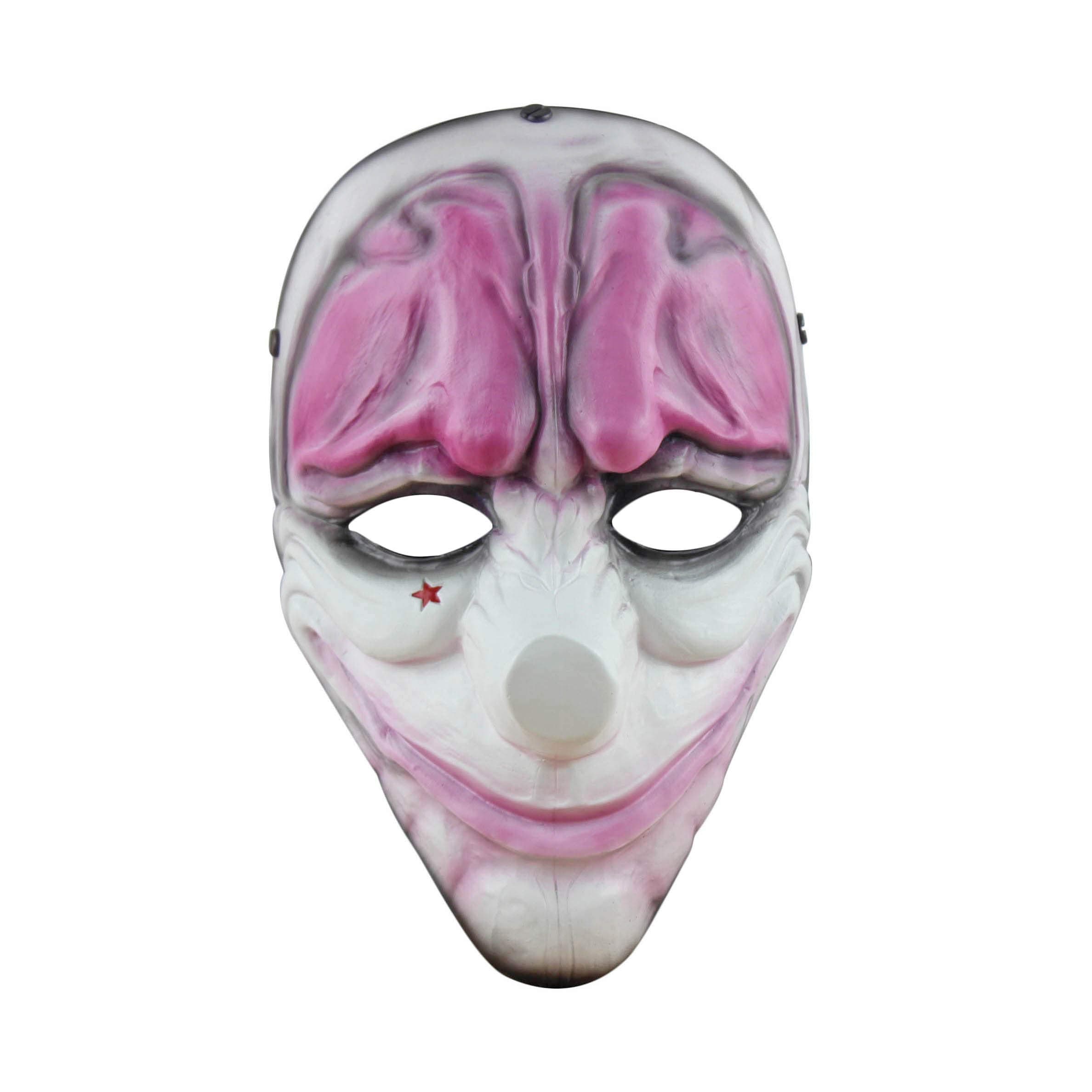 Halloween Mask, Payday 2 Theme Game Mask for Horror Cosplay Party, Fencing, War-Game, Costume Play and More