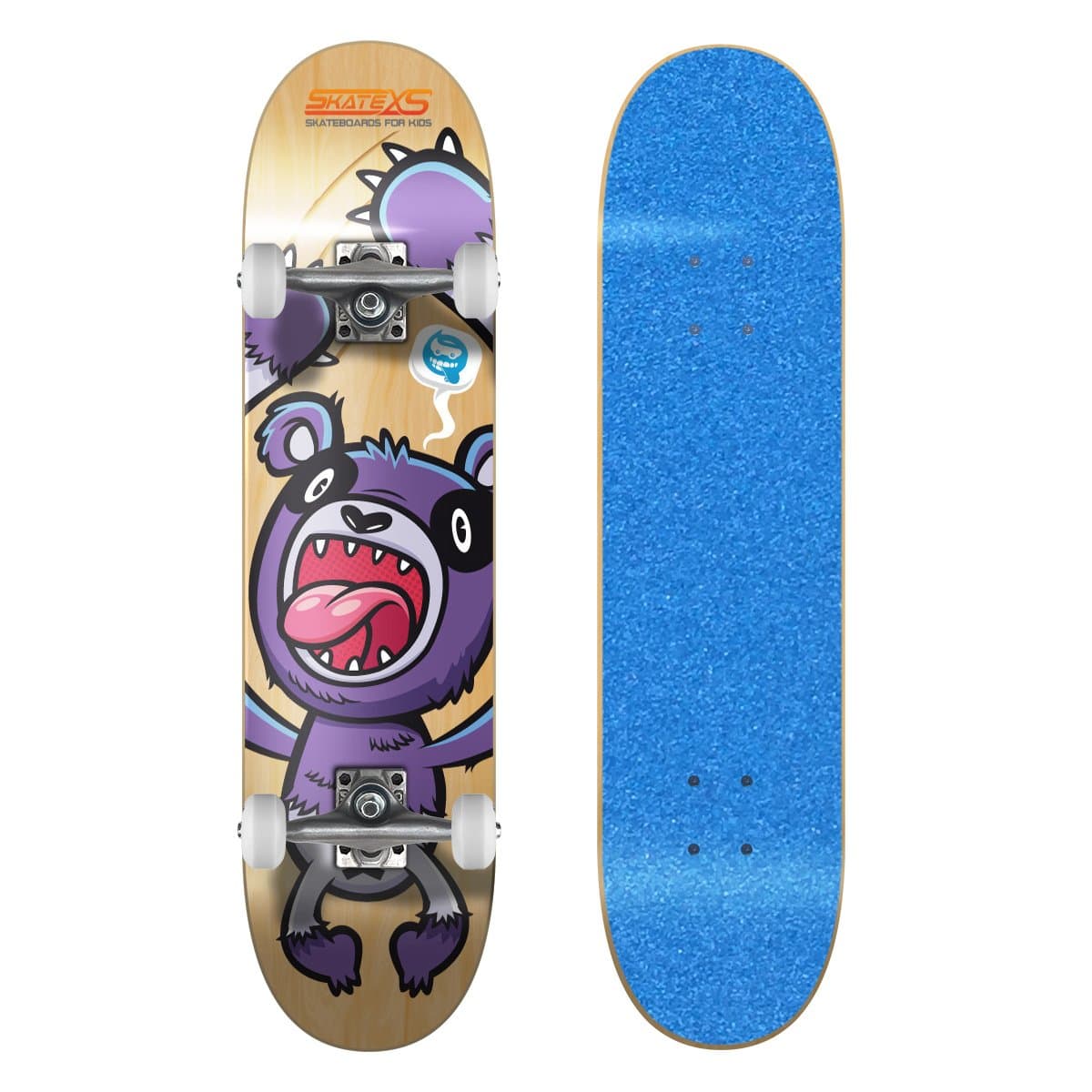 SkateXS Beginner Panda Street Kids Skateboard