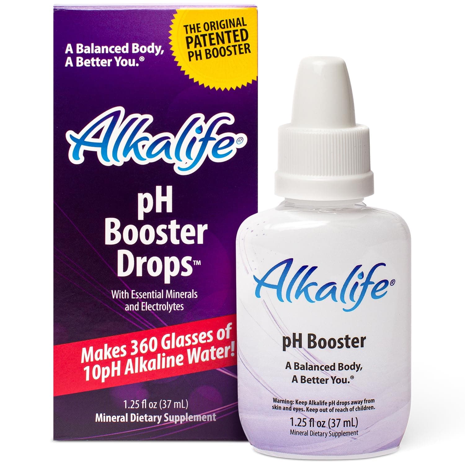 pH Booster Drops 37ml (360 Servings)