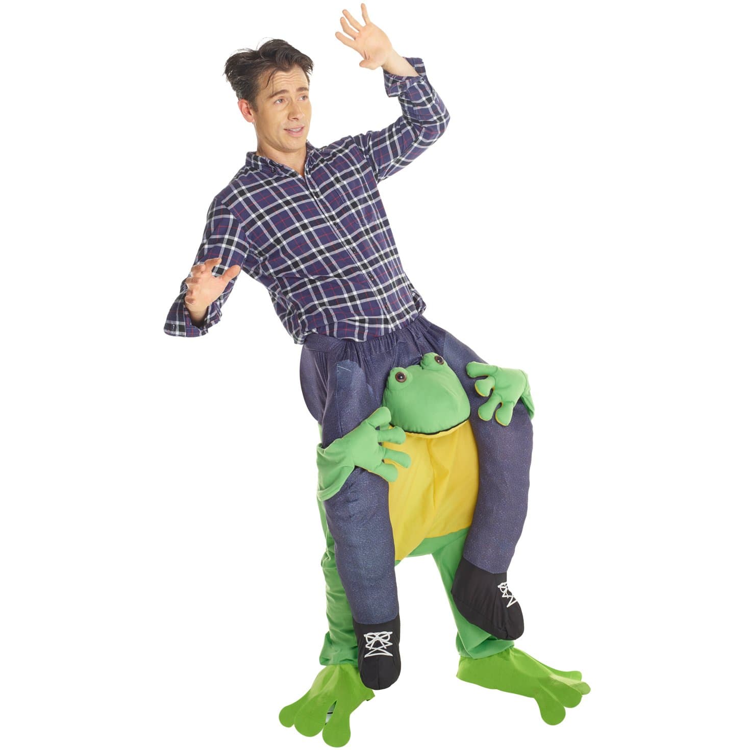 Morph Costumes Piggyback Funny Illusion Ride On Riding Carrying Halloween Costumes