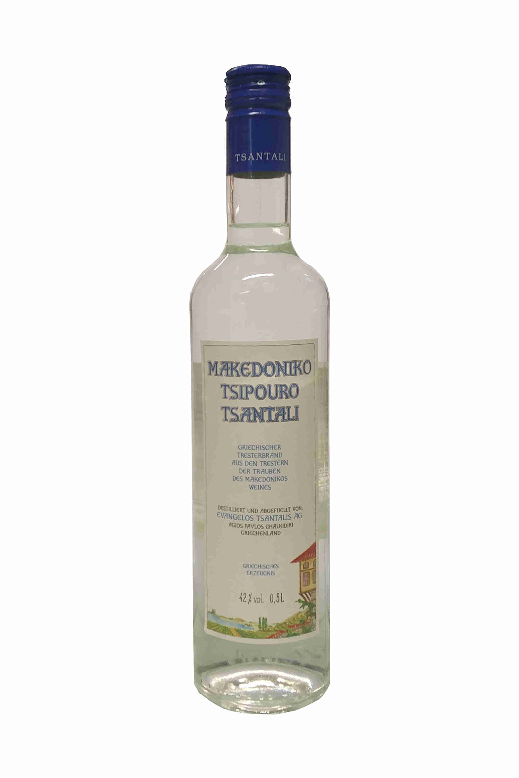 TSAN Tali Tsipouro Maked Oniko 500ml Vol. 42%