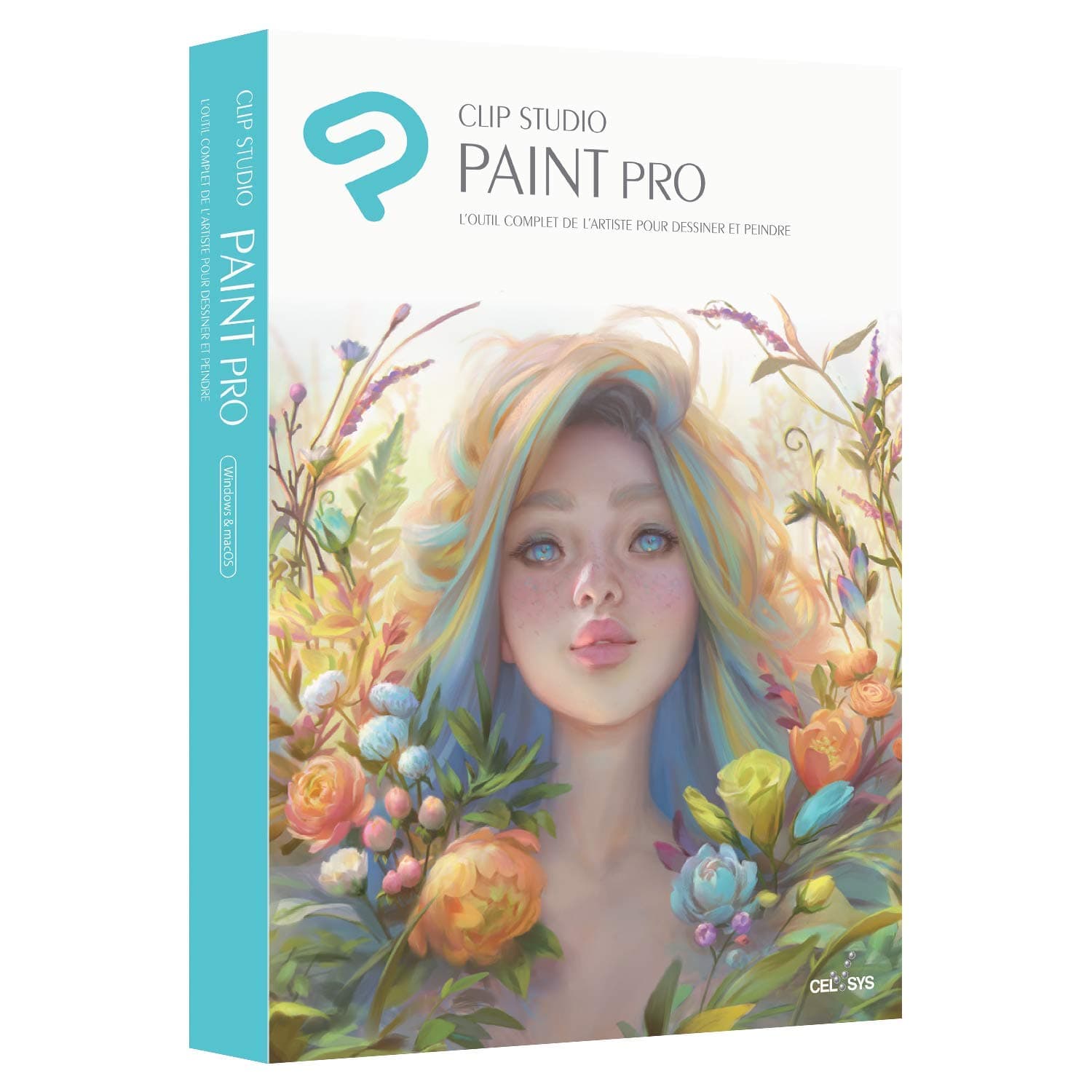 CLIP STUDIO PAINT PRO - Version 1 - Licence perpétuelle - pour Windows et MacOS, Édition française