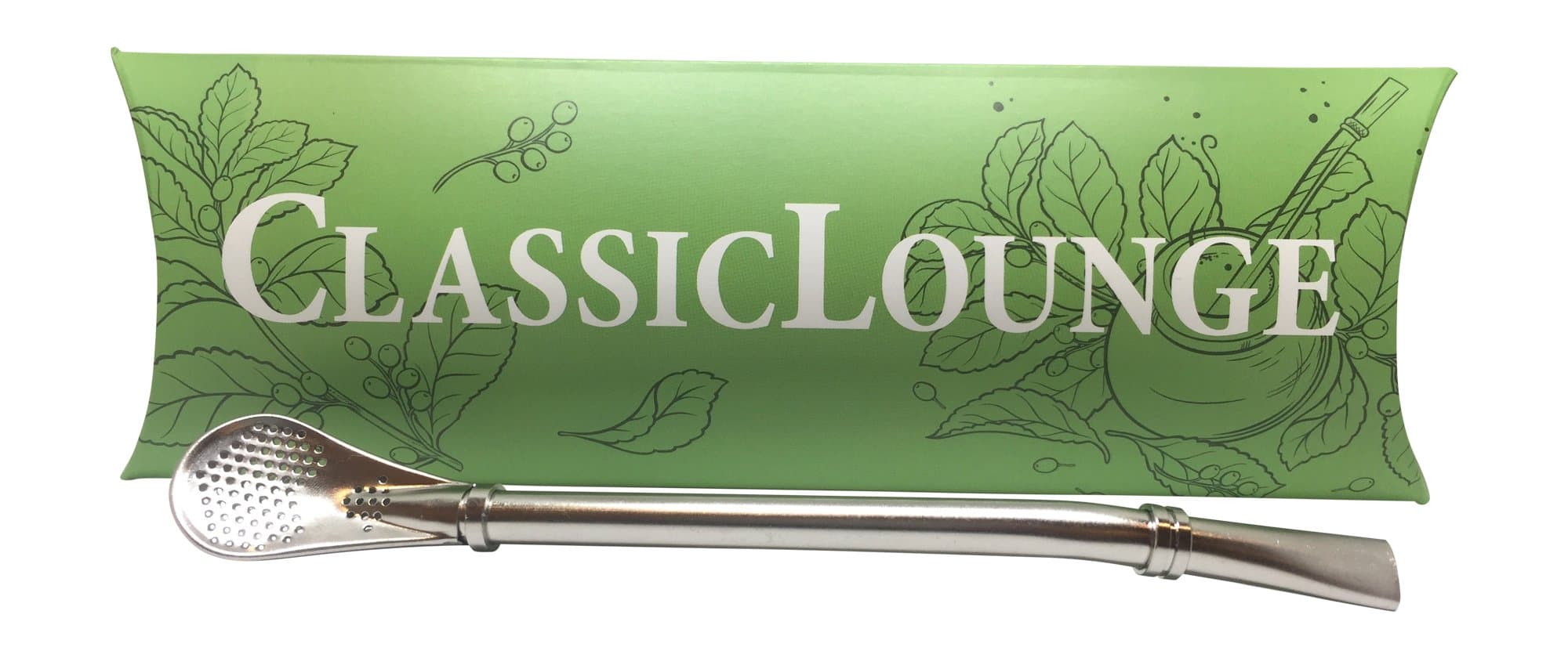 Classic Lounge │ Premium Bombilla Drinking Straw for Mate Tea & Matcha