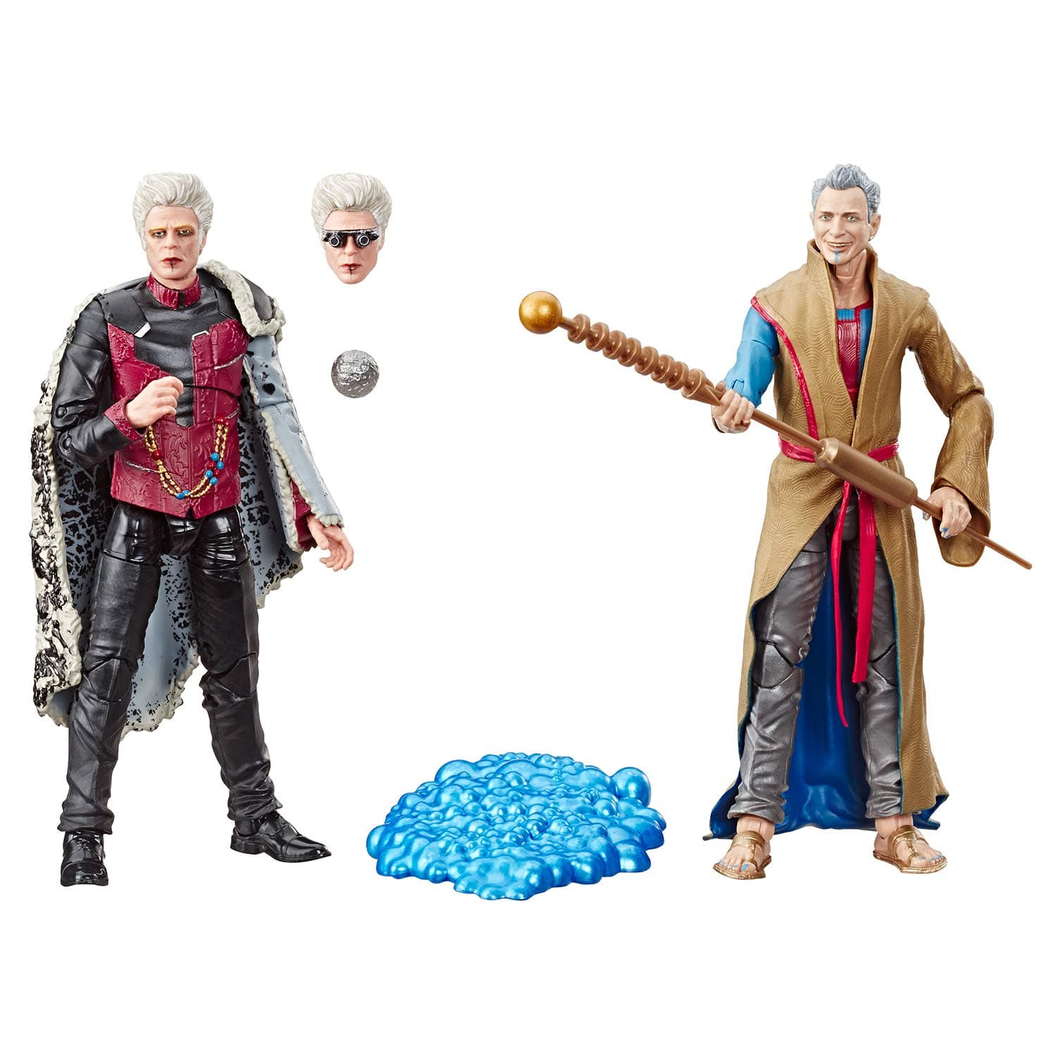 Marvel Studios Legends Series The Collector & Grandmaster SDCC 2019 Exclusive