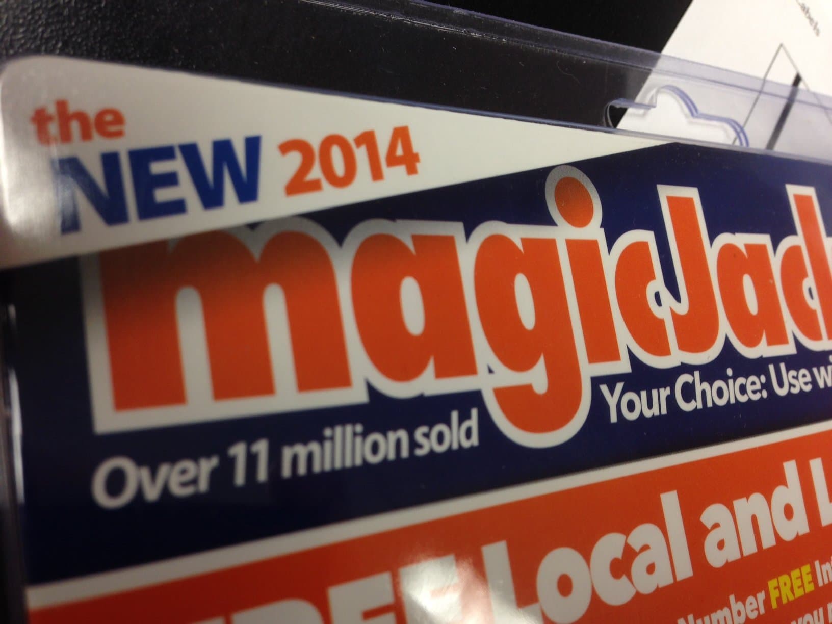 The New 2014 Magicjack plus Single Pack + Six Months of Free Service