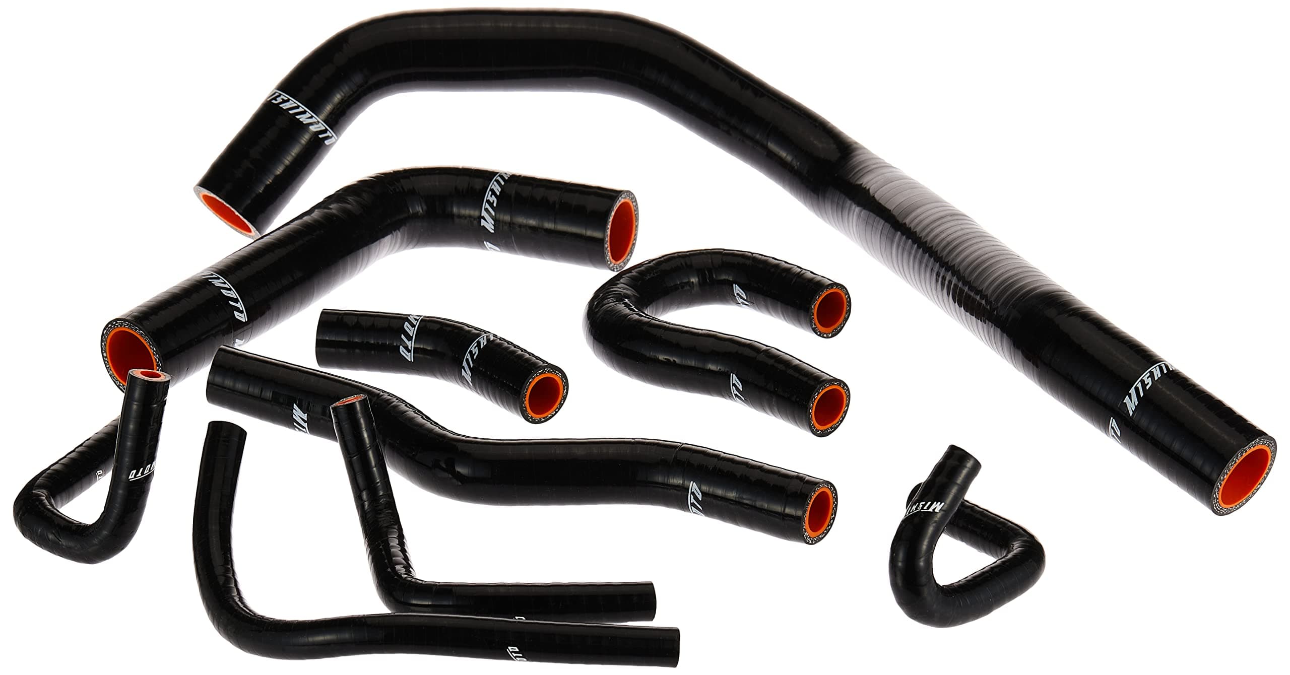 MMHOSE-CIV-88BK Silicone Radiator Hose Kit Compatible With Honda Civic 1988-1991 Black
