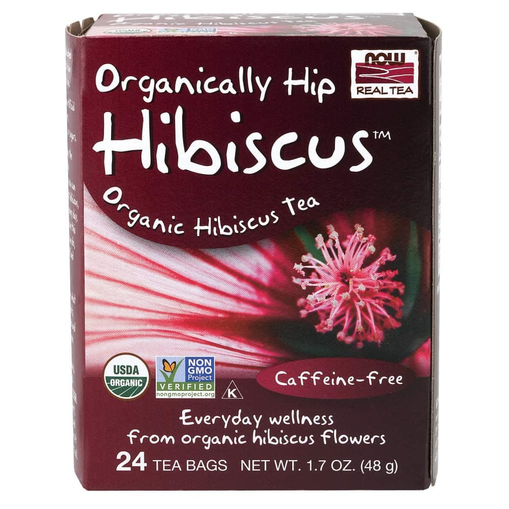 Hibiscus Organic Hibiscus Tea - 48 Bags (Pack of 2 Boxes, 24 Bags Each Box)