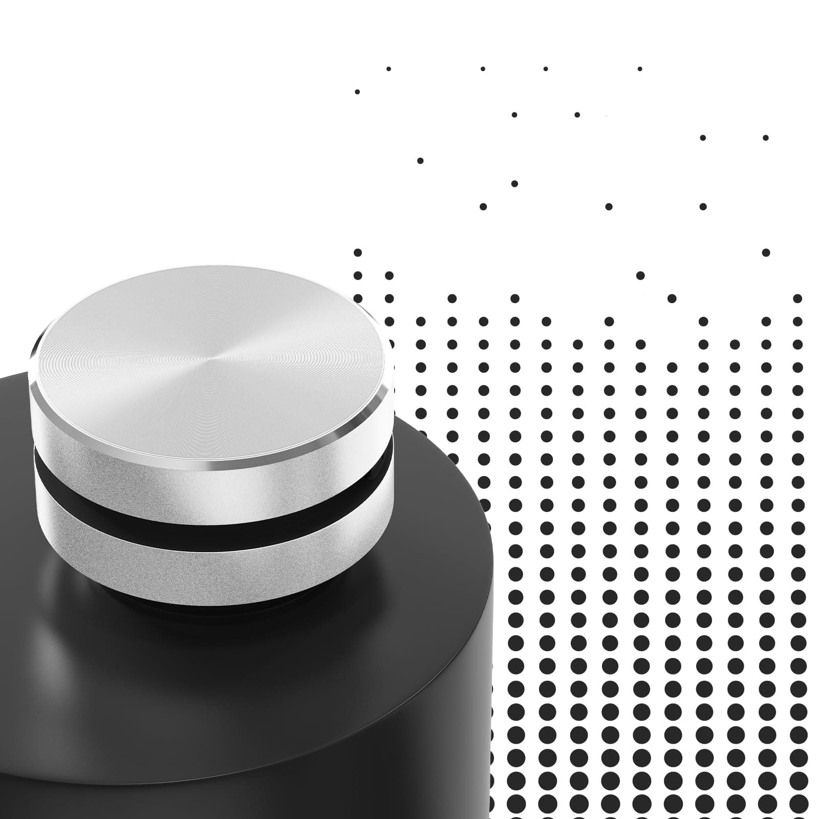 Bone Conduction Speaker, Turn Any Surface into a Speaker Equipped with Suction Cup, Portable Mini Bluetooth Wireless Speaker Stereo Sound Creative Speaker Music Player(1 Pack)