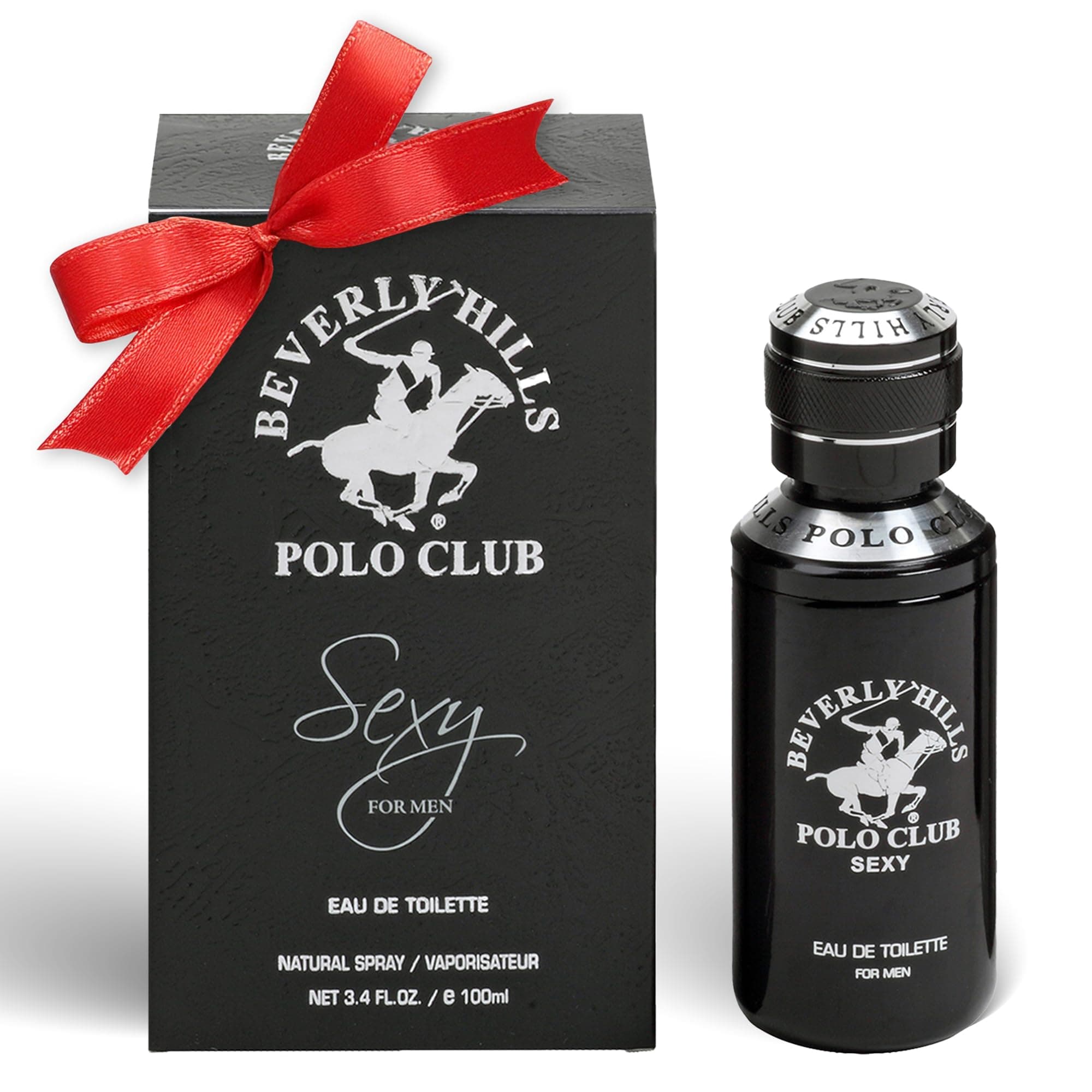 Beverly Hills Polo Club SEXY - Oriental, Woody Cologne for Men - Timeless, Fr...