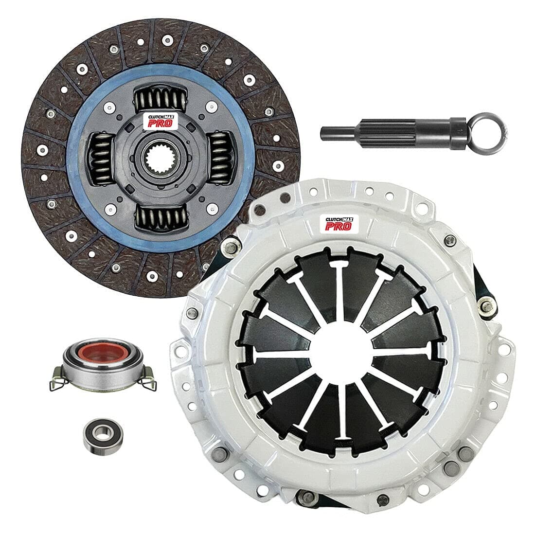 ClutchMaxPRO Performance Stage 2 Clutch Kit Compatible with 1991-2000 Corolla Levin Trueno 4AGE 20V AE111 JDM (CP16380HD-ST2)