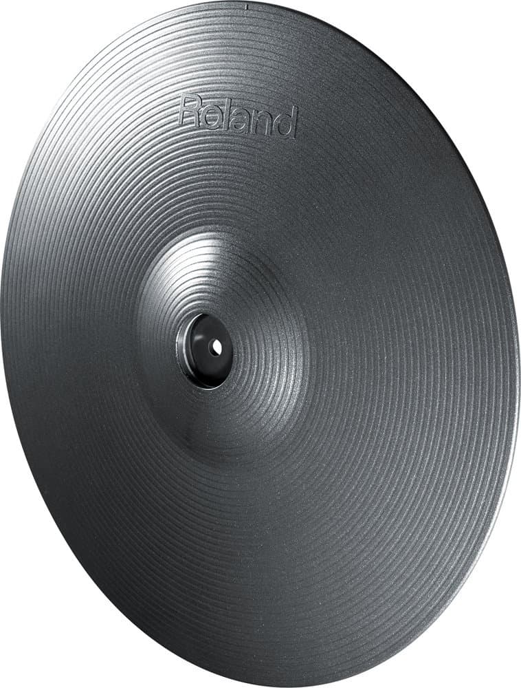 Roland CY-15R-MG Electric Drum Ride V-Cymbal, 15-Inch, Metallic Grey