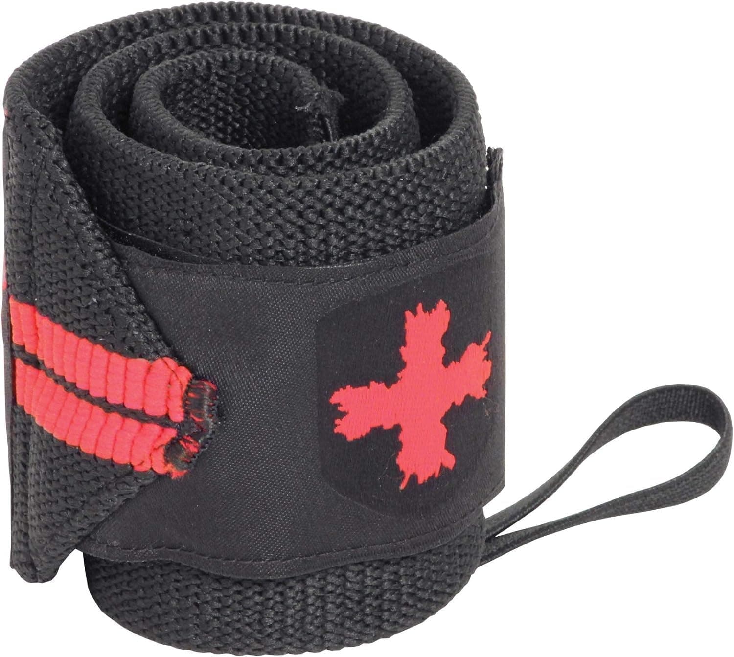 Red Line 18-Inch Weightlifting Wrist Wraps for Men and Women (Pair)