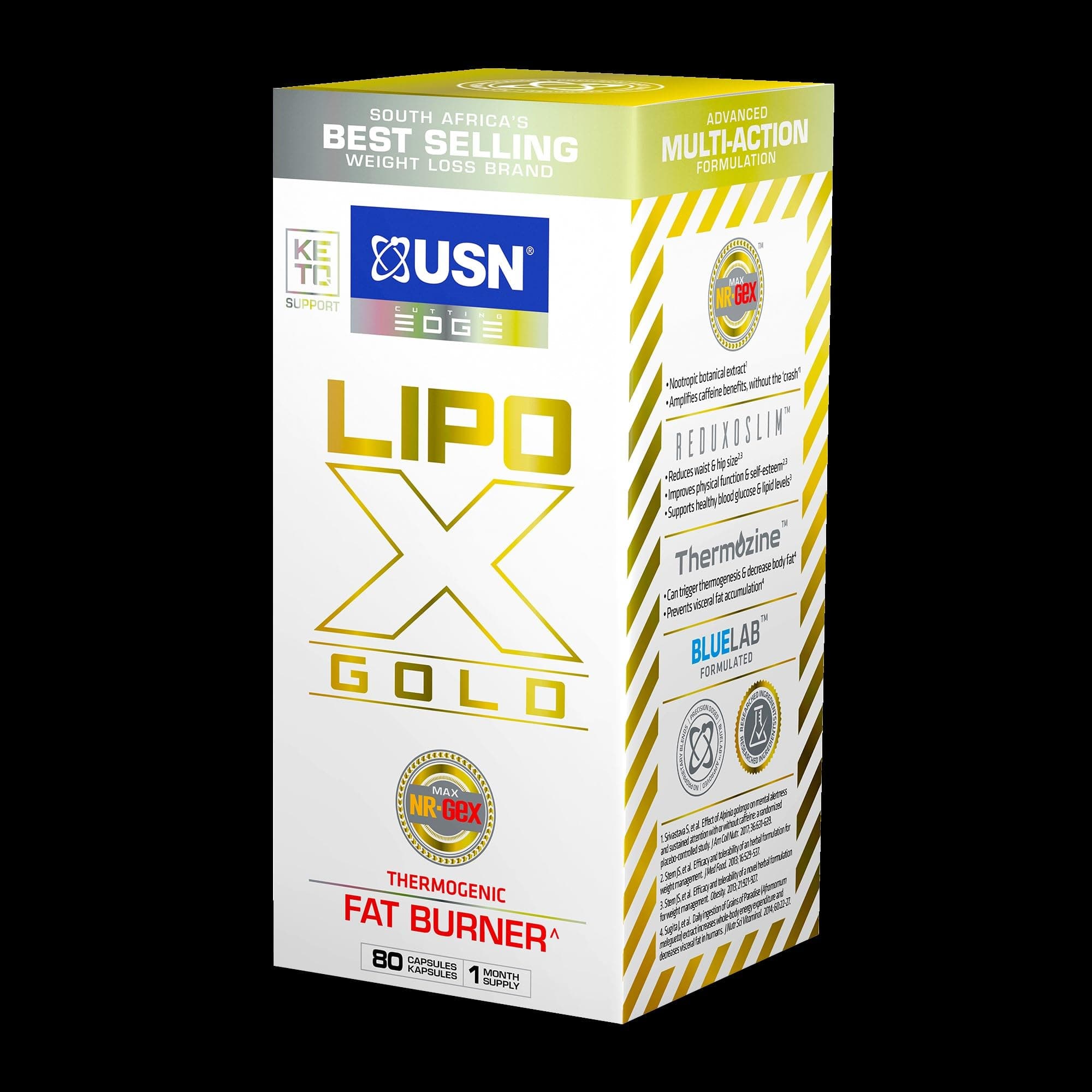USNPhedra Cut Lipo X Gold 80's Thermogenic Fat Burner