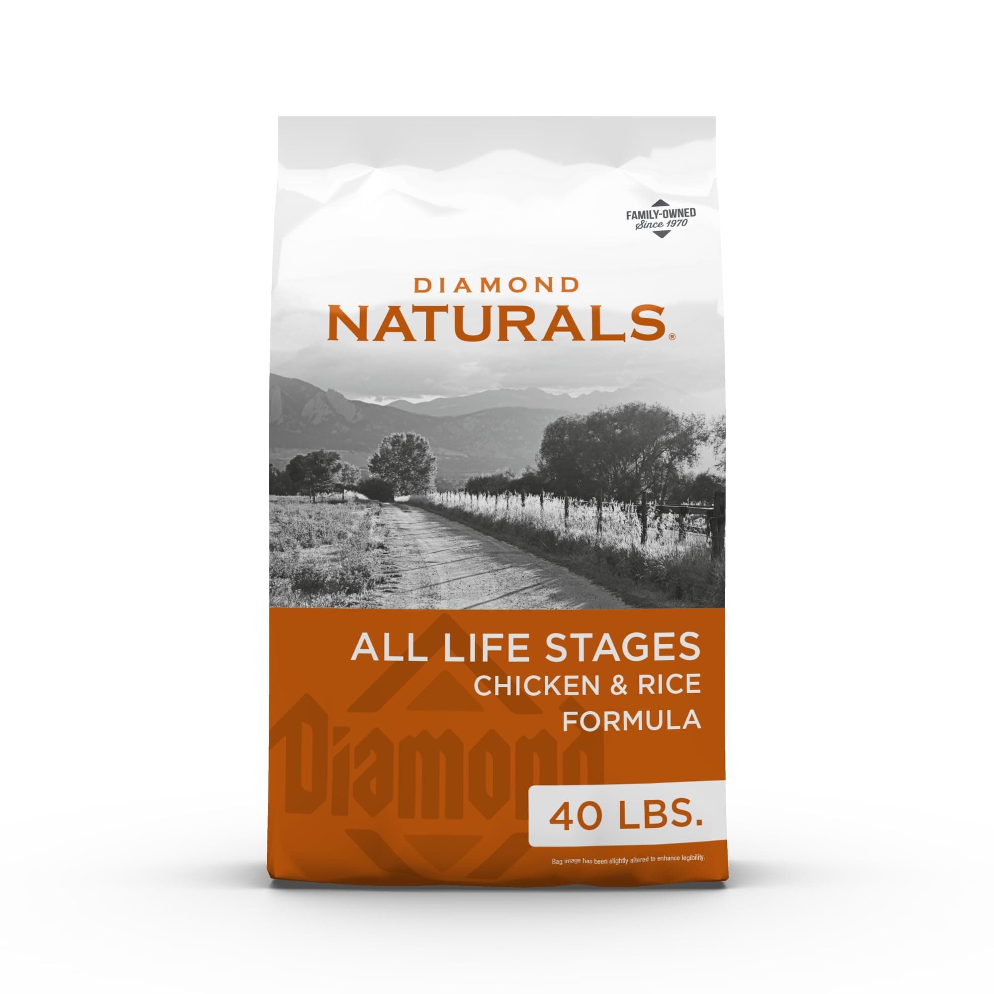 All Life Stages Chicken and Rice Formula Dry Dog Food Protein from Real Chicken, and Probiotics 40 Pound (Pack of 1)