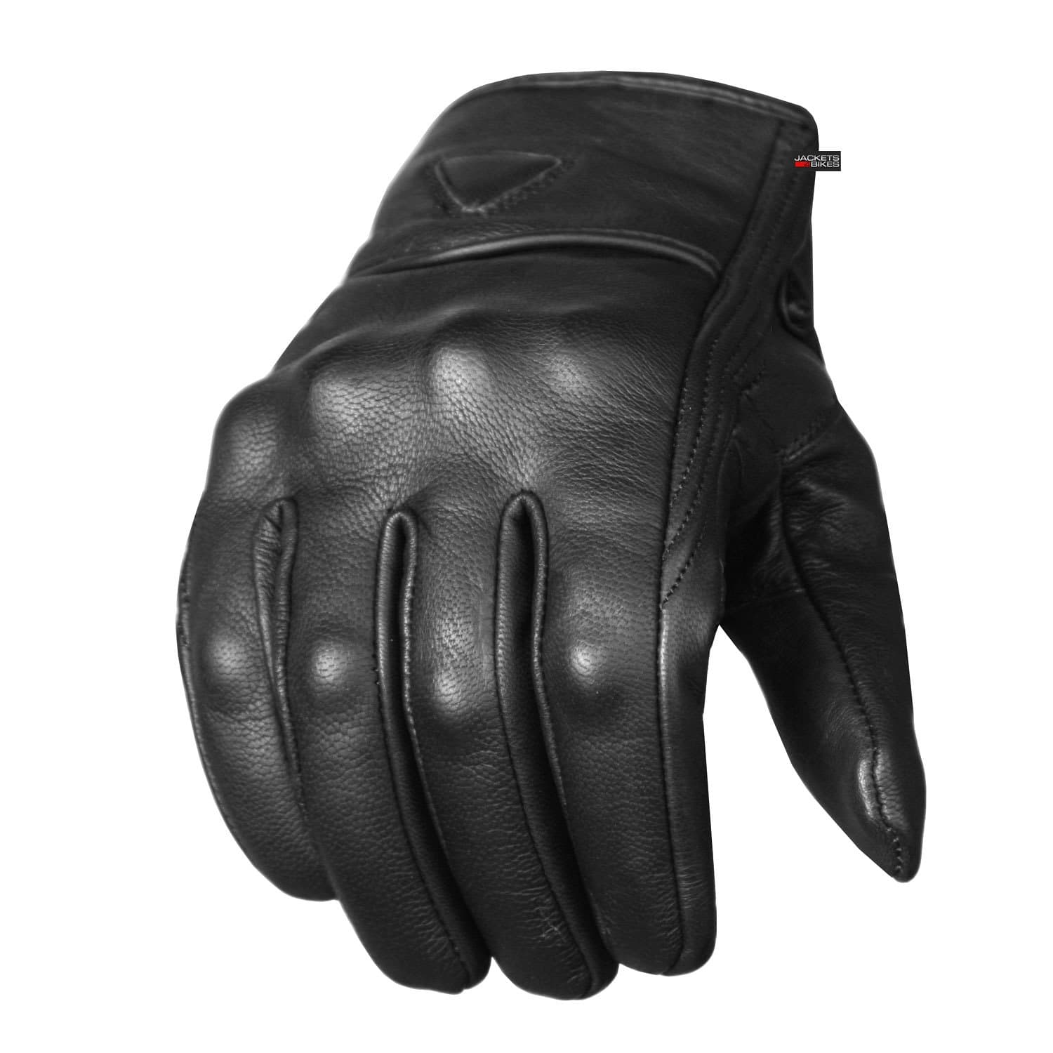 Jackets 4 Bikes Motorcycle Gloves - Premium Leather for Men Women, Touchscreen, Non-Slip, Motorbike Cruiser Street Biker Protector Glove