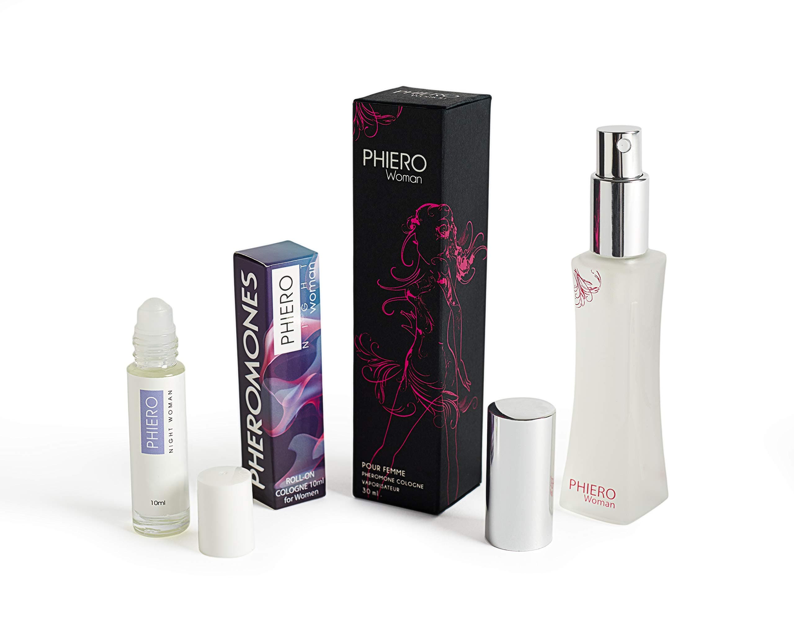 Pheromone - Phiero Woman + Phiero Night Woman: Pheromone perfumes for women