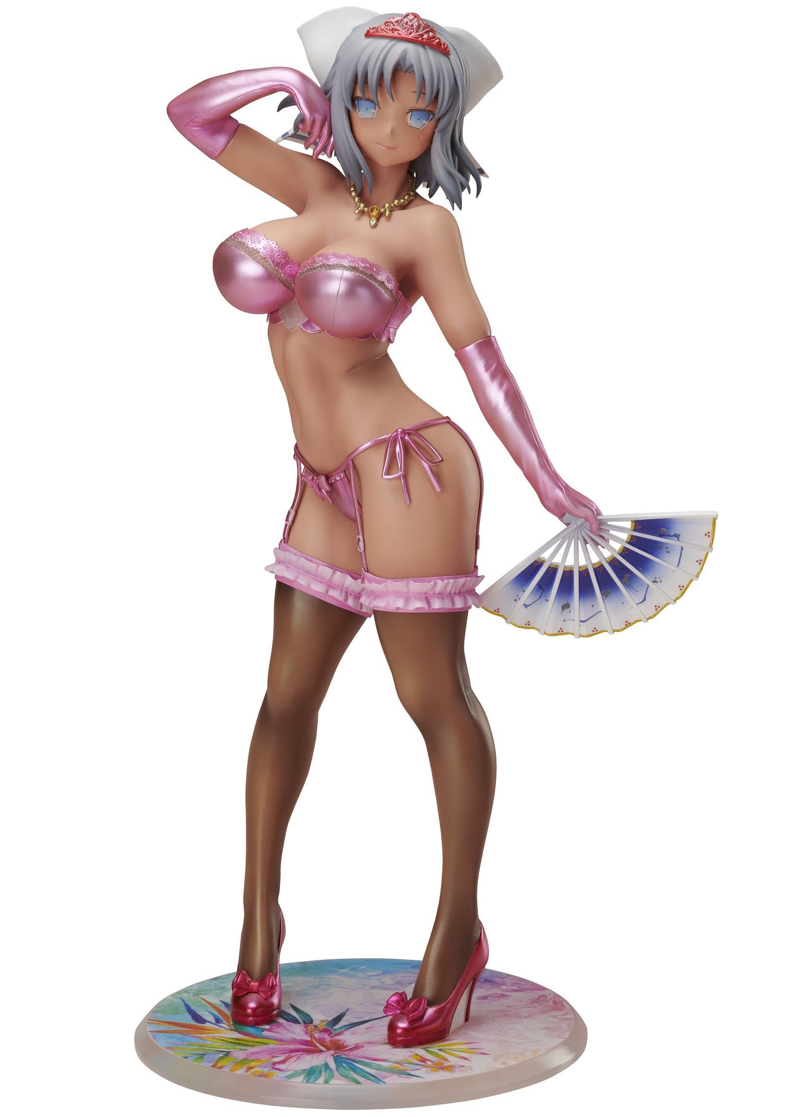 Proovy Senran Kagura NewWave G Burst: Yumi Kiwami Girls Super Premium PVC Figure (Pink Suntan Version)