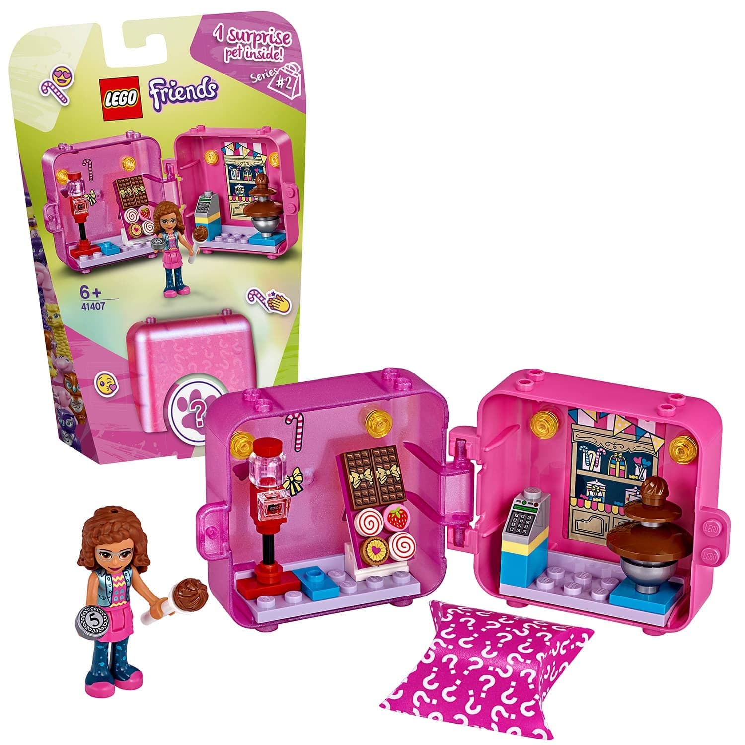 LEGO Friends 41407 Olivia's Play Cube - Sweet Shop