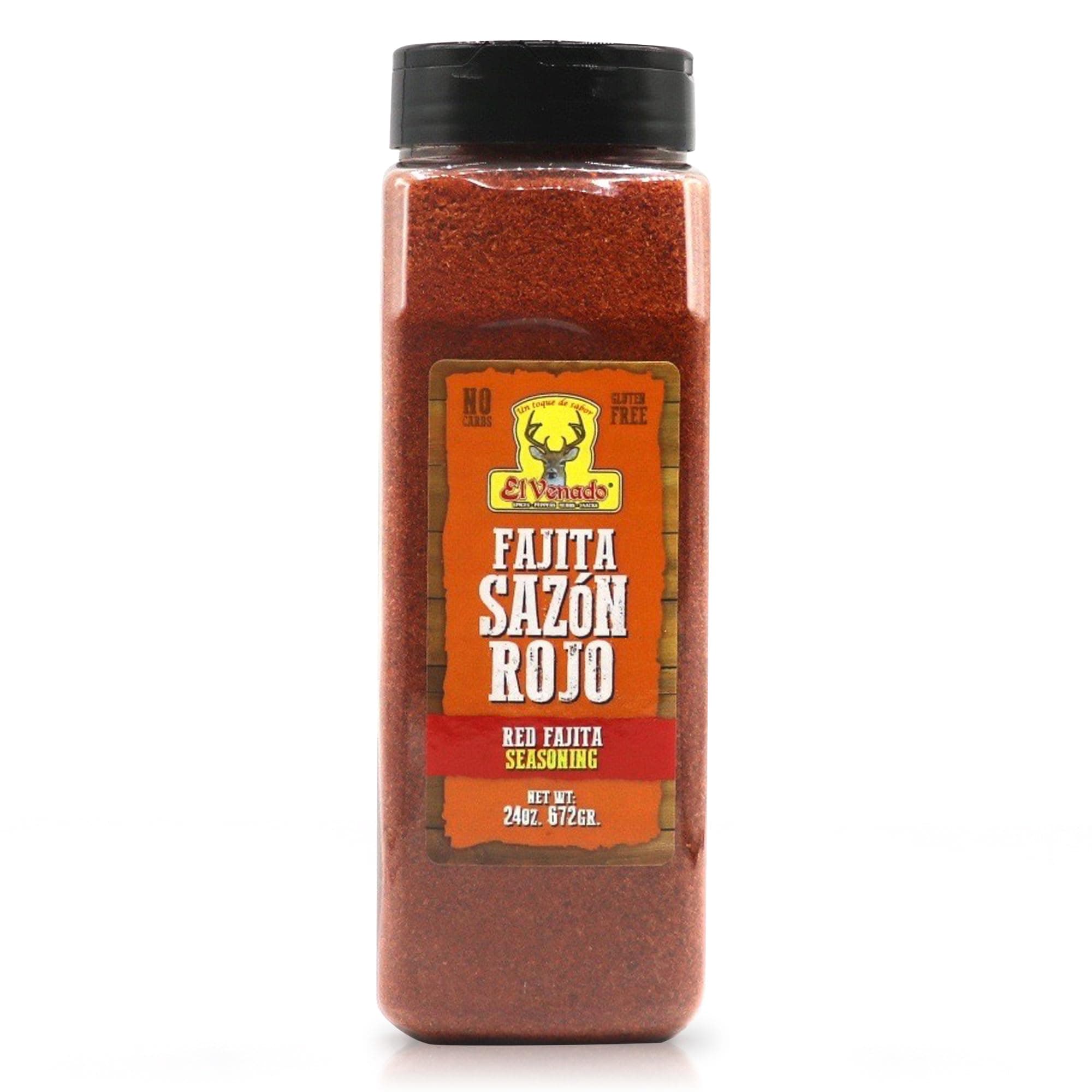 El Venado Fajita Sazon Rojo (Red Fajita Seasoning) (24 oz)