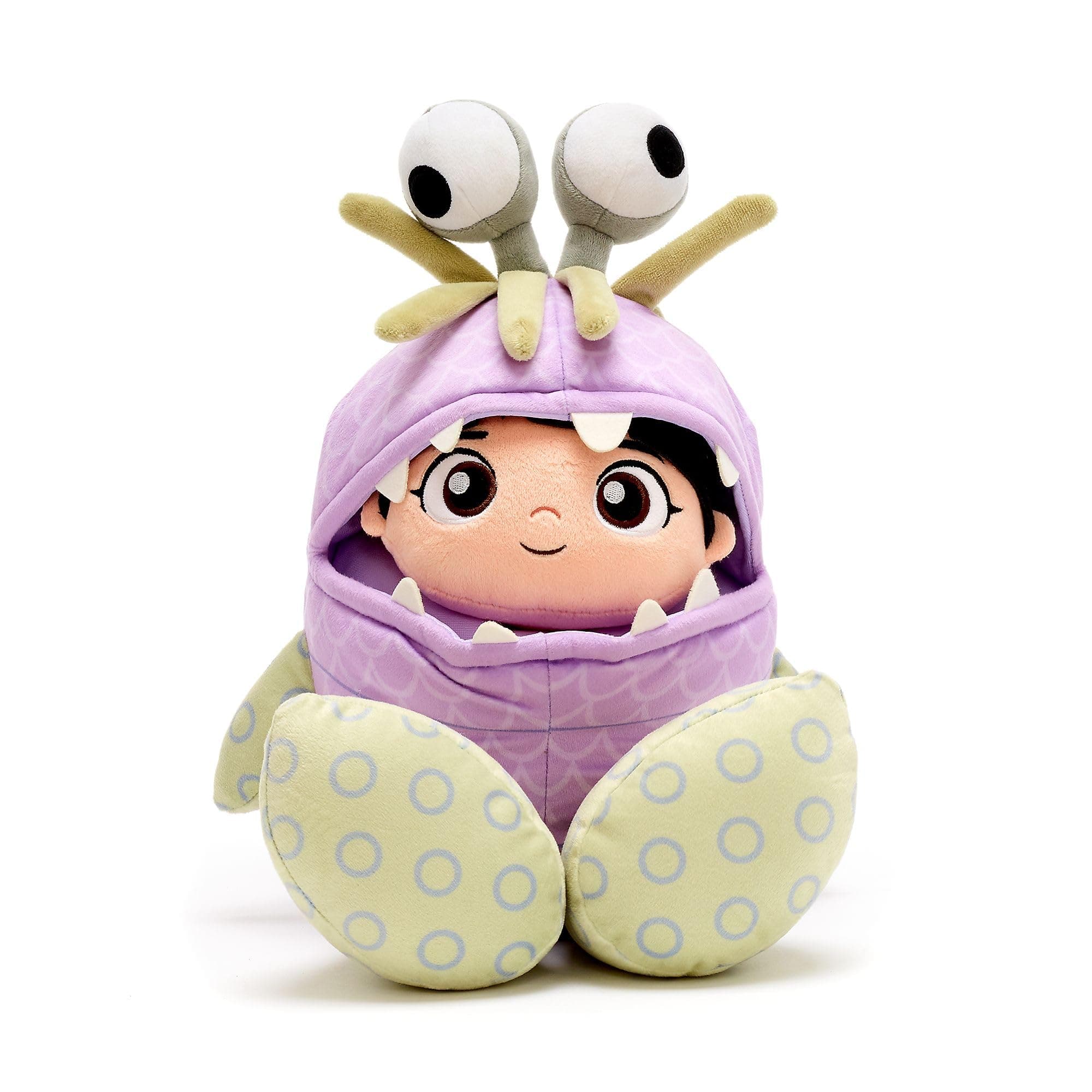 Official Buh Big Feet Cuddly Doll, Monster AG, 32 cm, Small Cuddly Plush Toy for Children, Suitable for All Ages